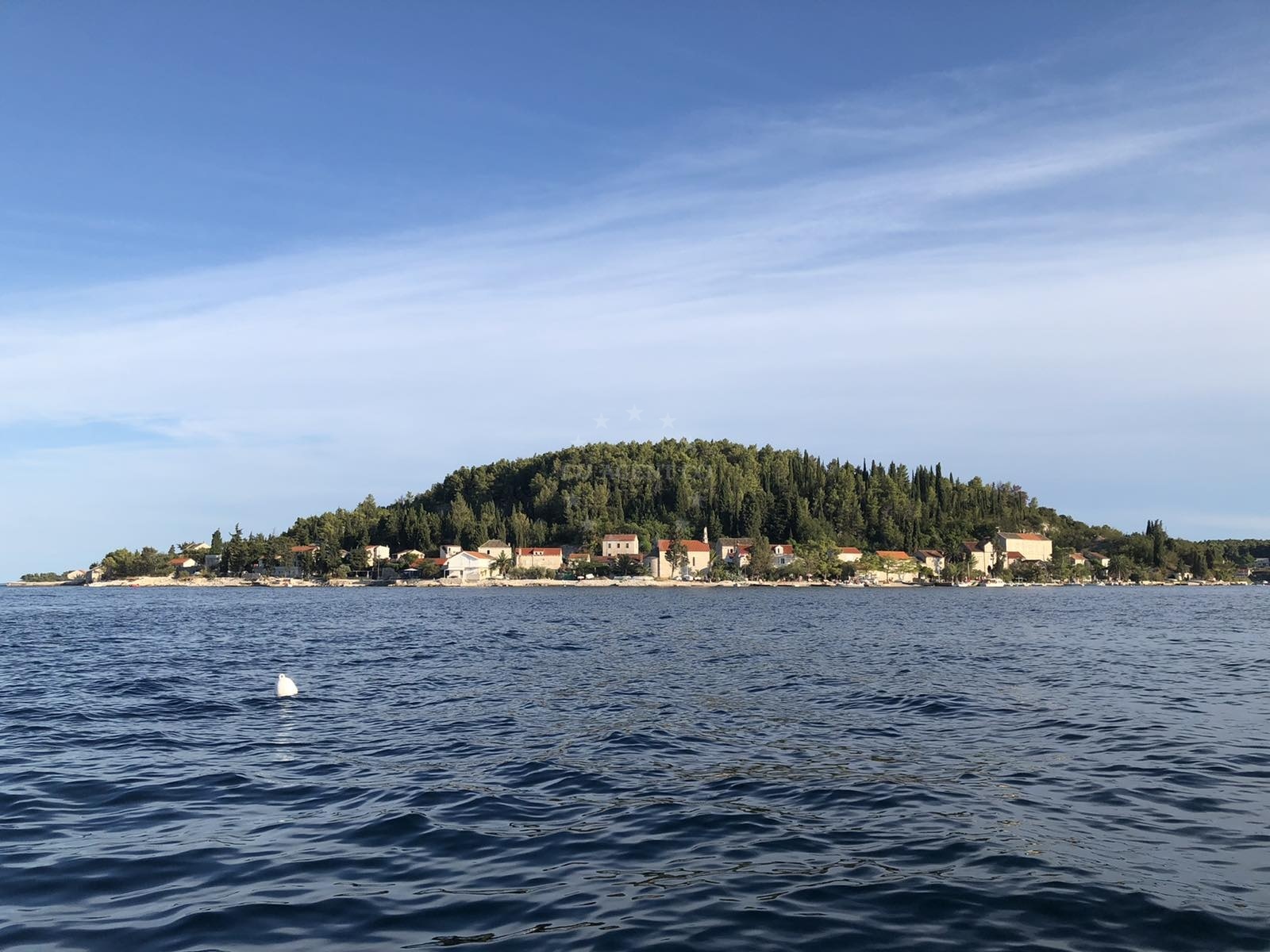 Exclusive mooring buoys at Vrnik Arts Club, South Dalmatia