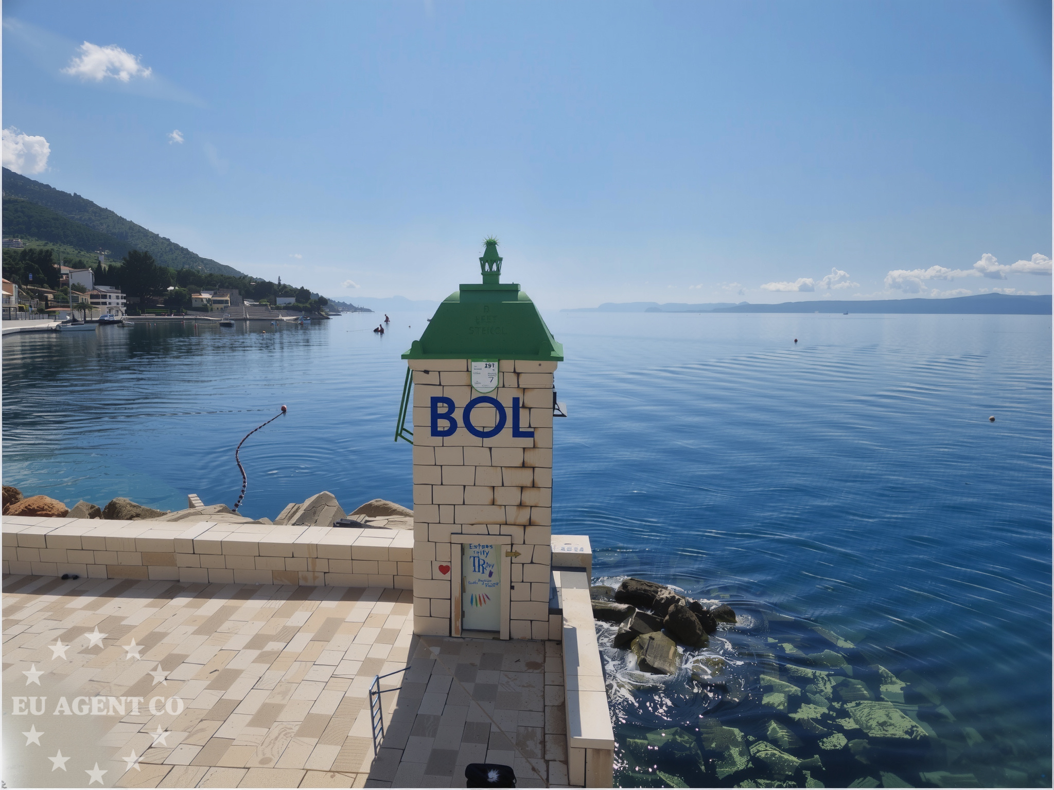 Additional view of Fuel station in Fuel station in Bol on the island Brač, Central Dalmatia, Croatia photo 5