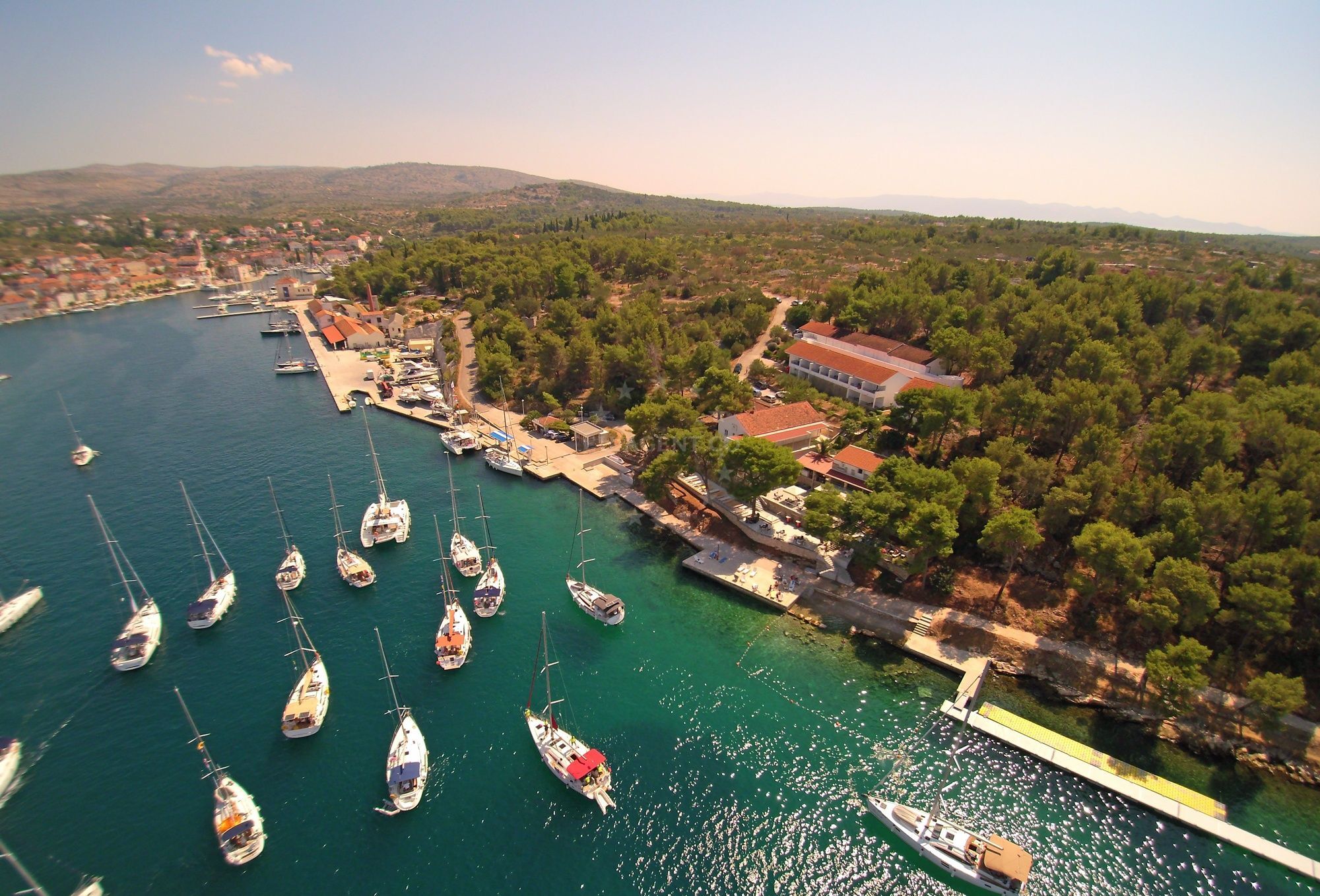 Additional view of Ina fuel station in Fuel station in Milna (Brač) on the island Brač, Central Dalmatia, Croatia photo 4