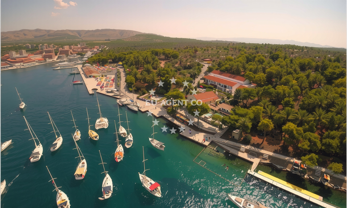 Additional view of Ina fuel station in Fuel station in Milna (Brač) on the island Brač, Central Dalmatia, Croatia photo 6