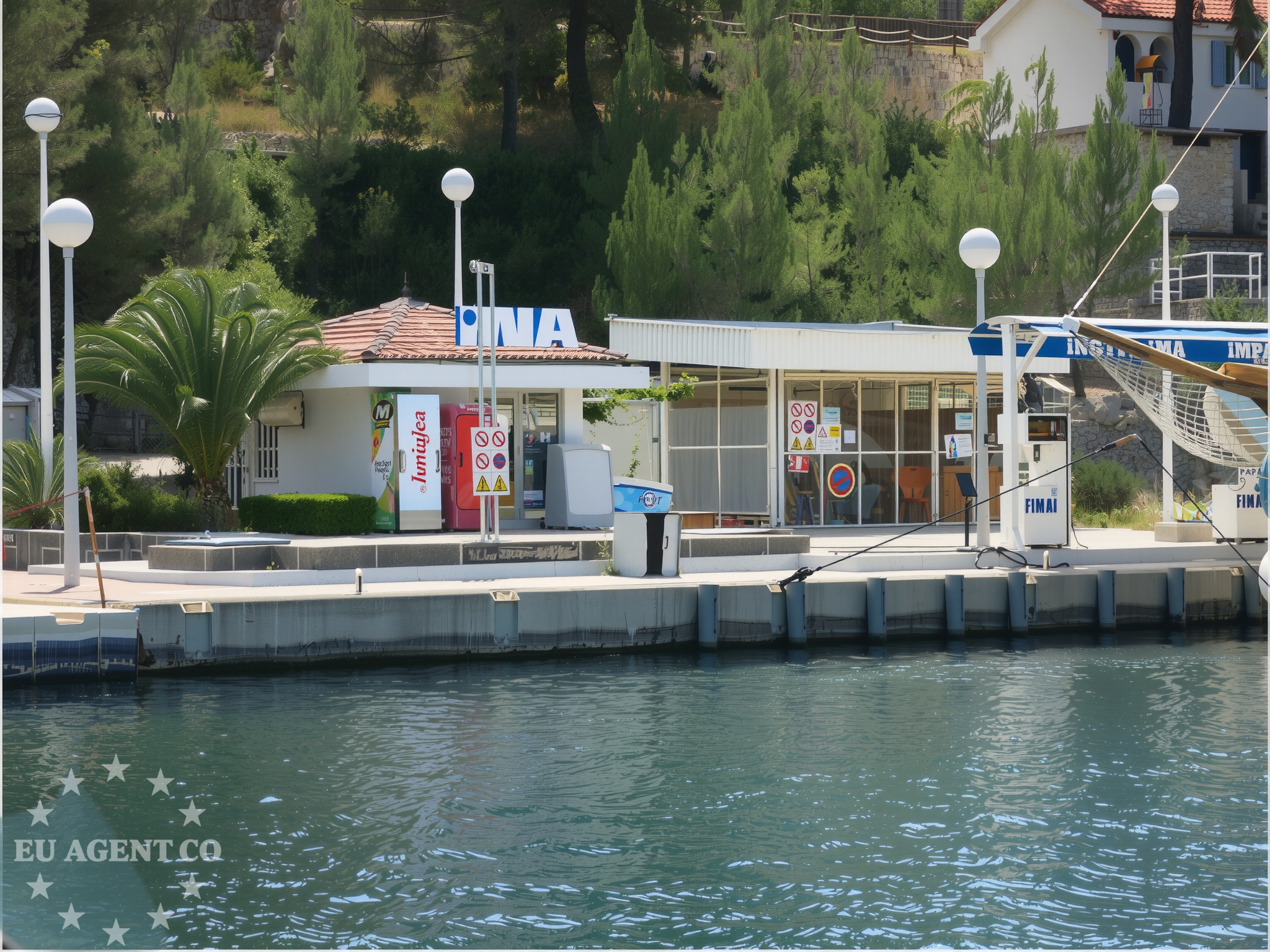 Additional view of Fuel station in Fuel station in Sumartin on the island Brač, Central Dalmatia, Croatia photo 9