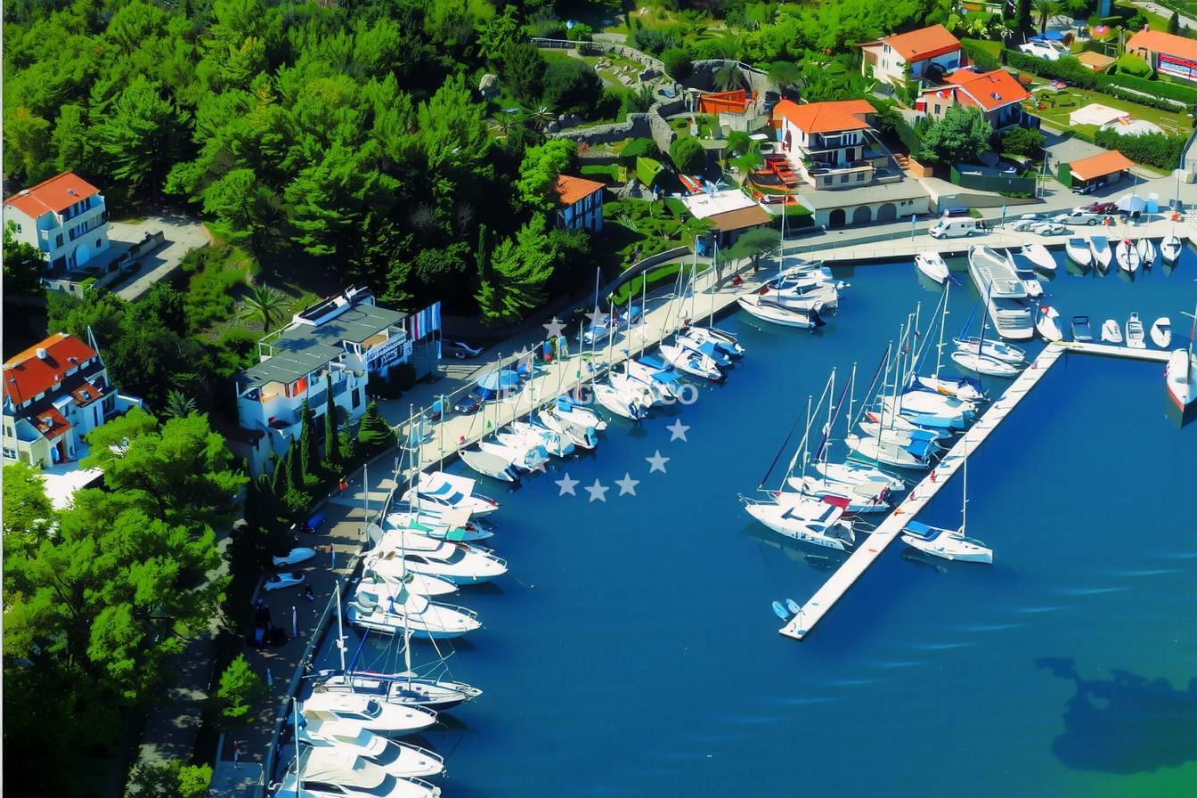 Additional view of Ina fuel station in Fuel station in Vrboska on the island Hvar, Central Dalmatia, Croatia photo 7