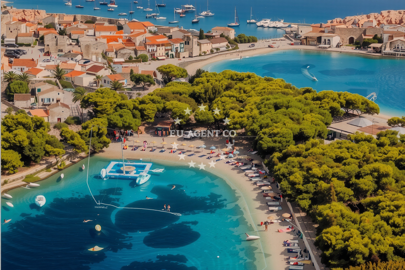 Approach and location view of Petrol fuel station in Fuel station in Primošten, Central Dalmatia, Croatia photo 3