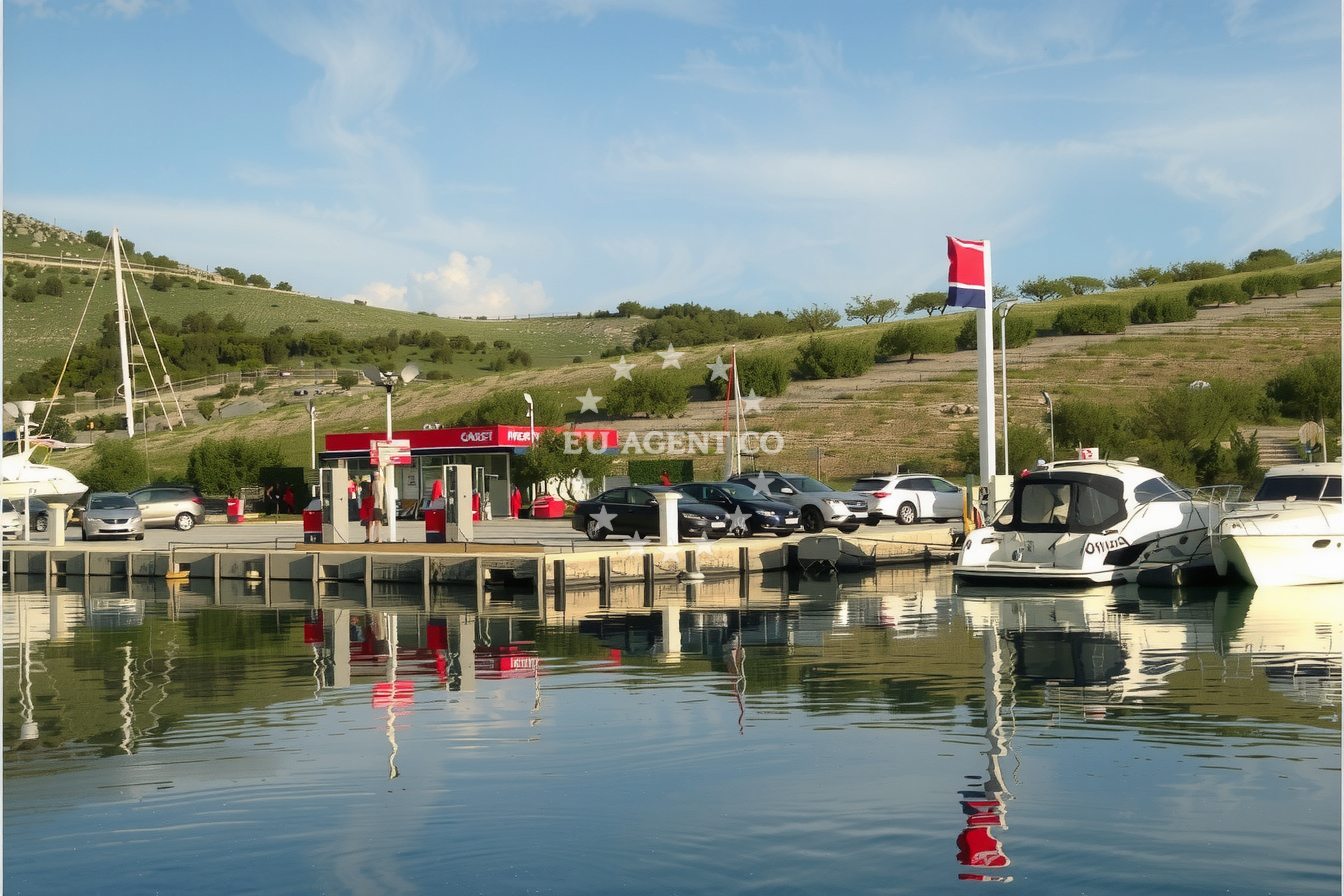 Additional view of Petrol fuel station in Fuel station in Primošten, Central Dalmatia, Croatia photo 4