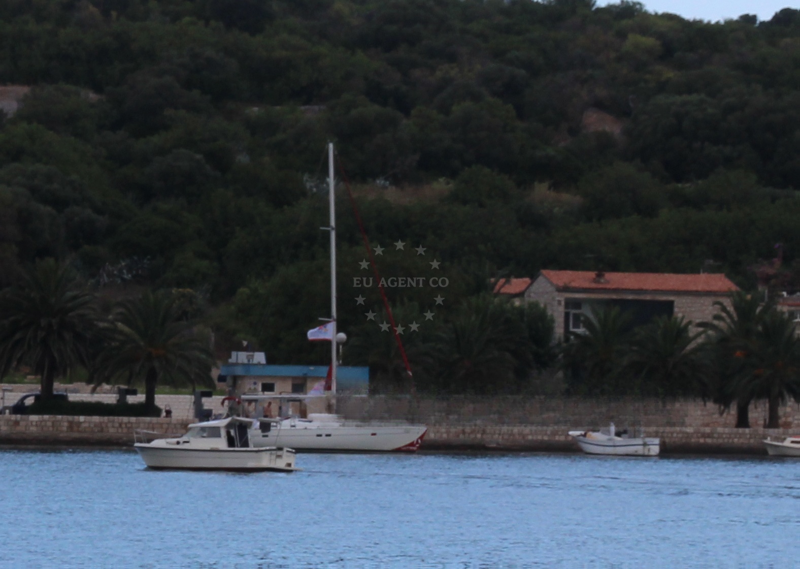 Petrol Station Ina on the island of Vis, Central Dalmatia, Croatia – nautical fuel stop for Adriatic sailors