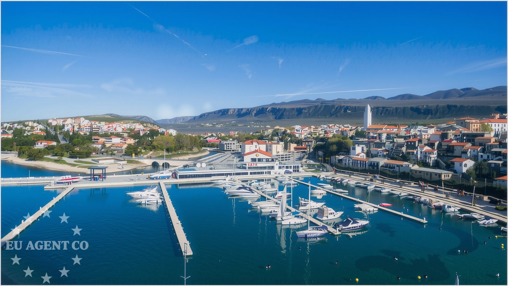 Fuel station in Crikvenica, Istria and Kvarner, Croatia
