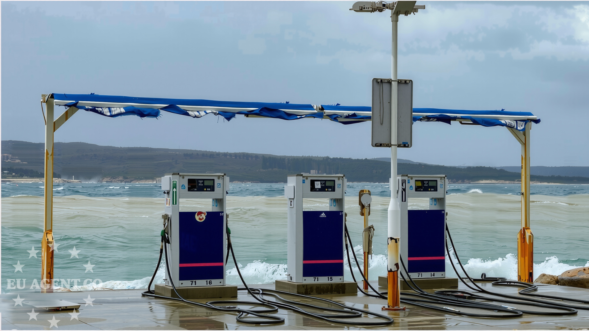 Šilo Marina, nearby to Crikvenica fuel station