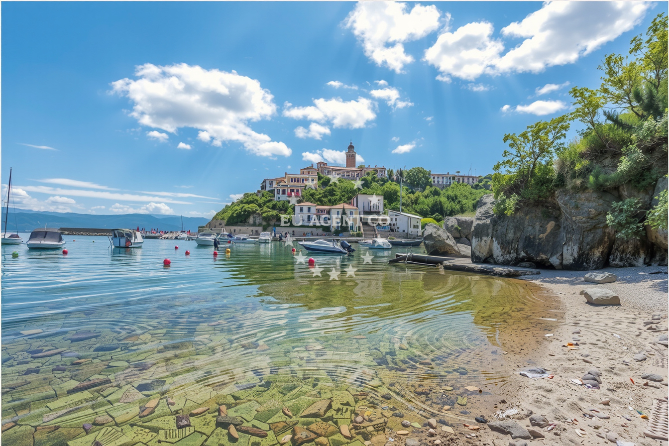 Additional view of Ina fuel station in Fuel station in Krk on the island Krk, Istria and Kvarner, Croatia photo 5