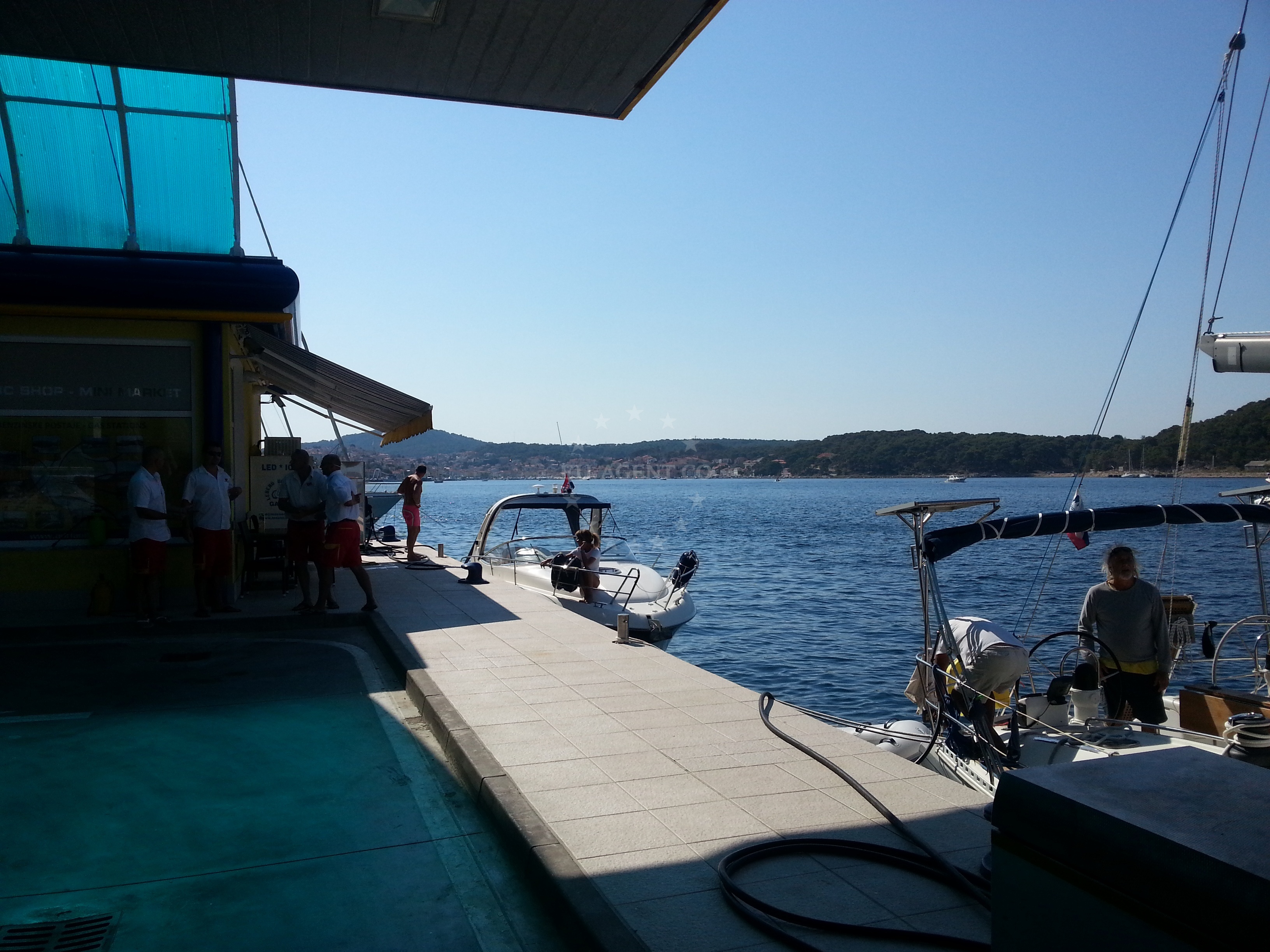 Additional view of Adria Oil fuel station in Fuel station in Mali Lošinj on the island Lošinj, Istria and Kvarner, Croatia photo 6