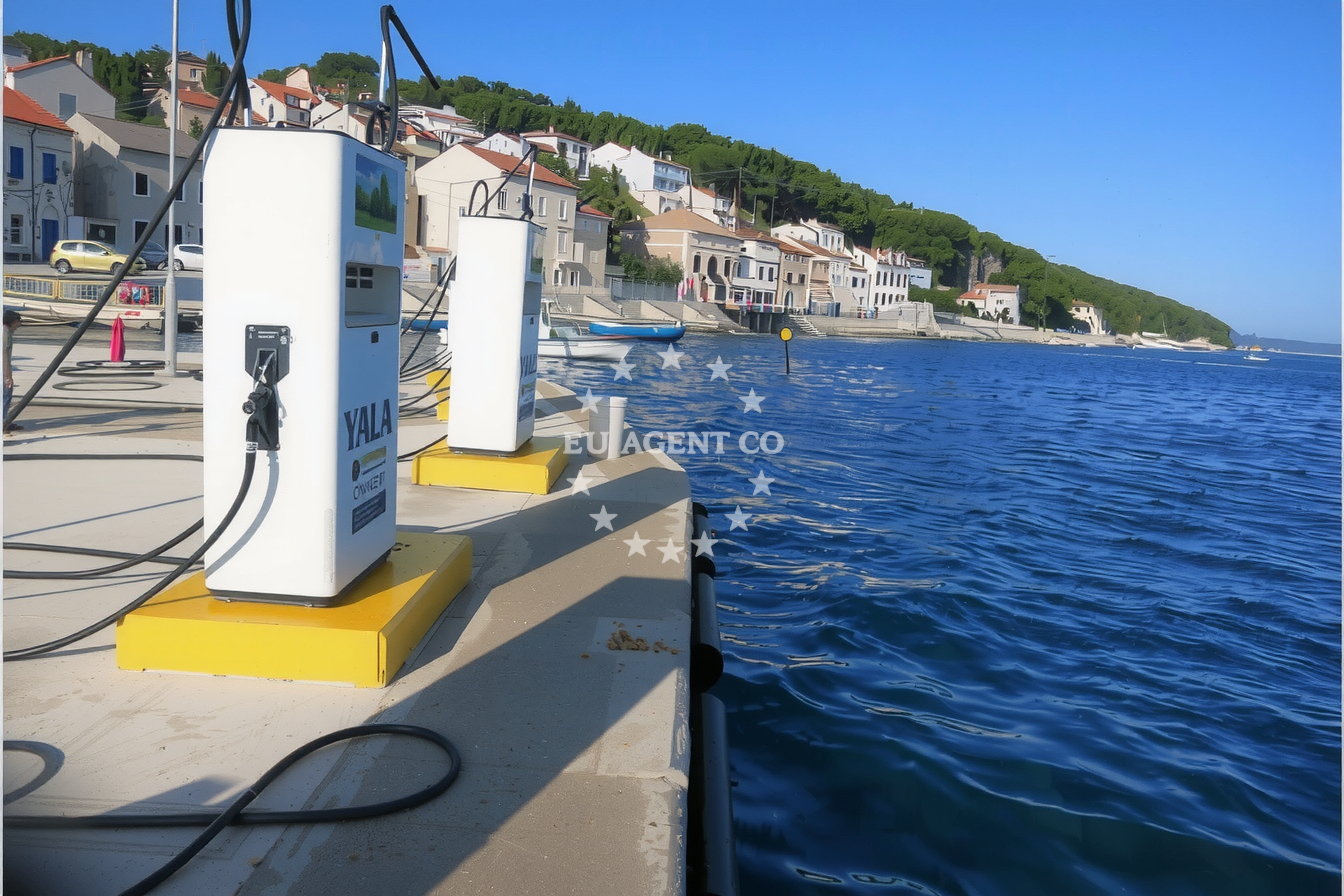 Additional view of Ina fuel station in Fuel station in Mali Lošinj on the island Lošinj, Istria and Kvarner, Croatia photo 6