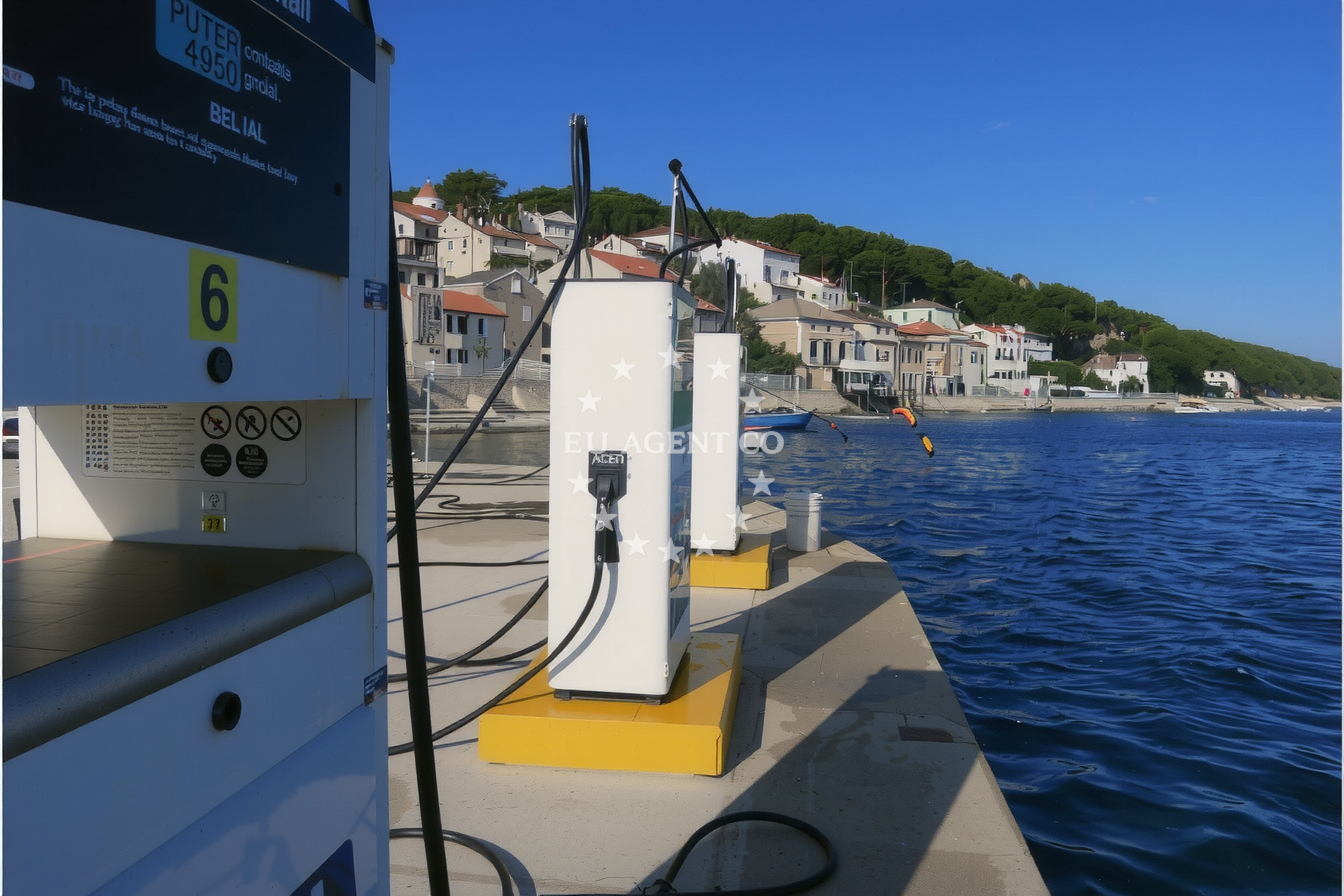 Additional view of Tifon fuel station in Fuel station in Nerezine on the island Lošinj, Istria and Kvarner, Croatia photo 10
