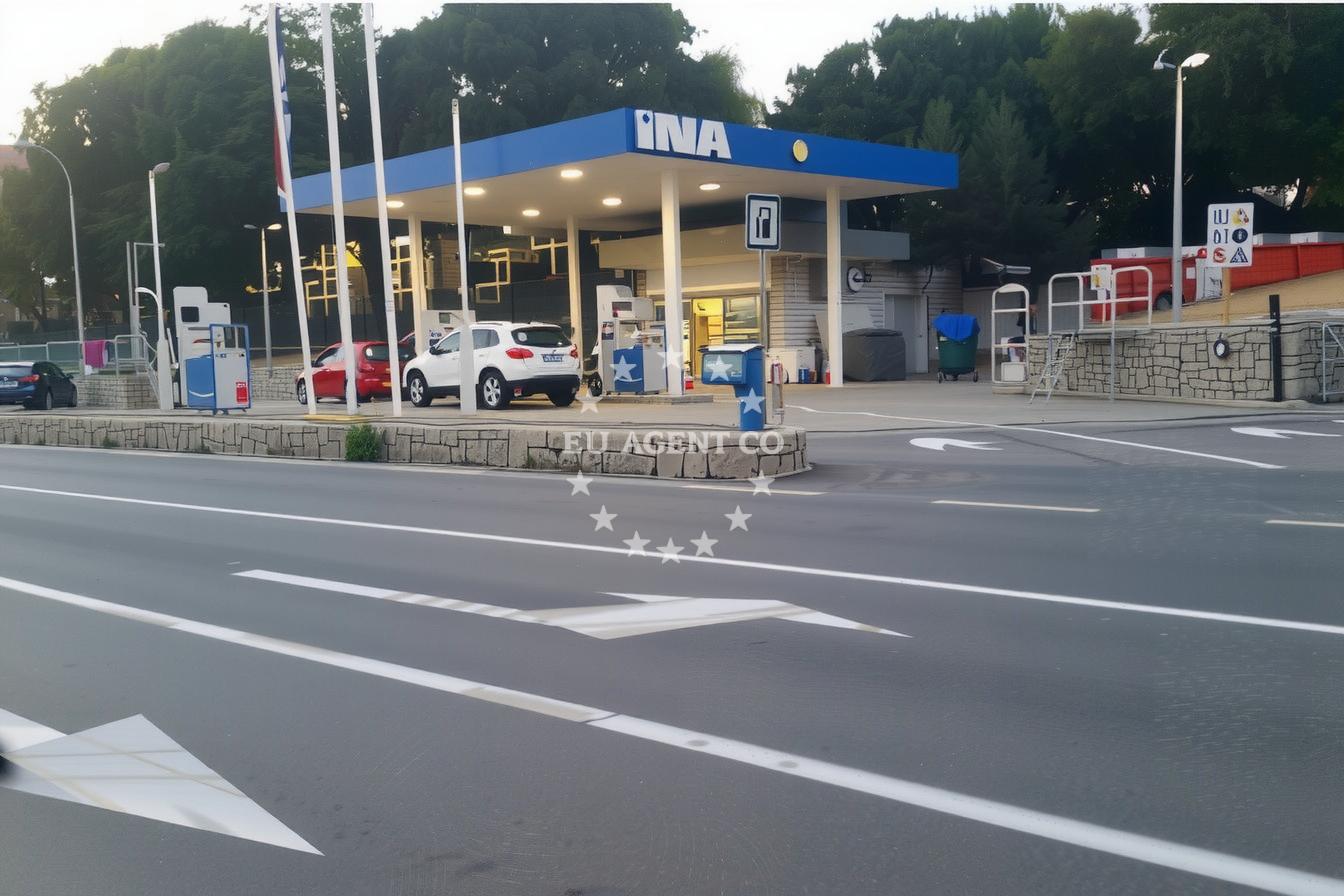 Additional view of INA fuel station in Fuel station in Novi Vinodolski, Istria and Kvarner, Croatia photo 5