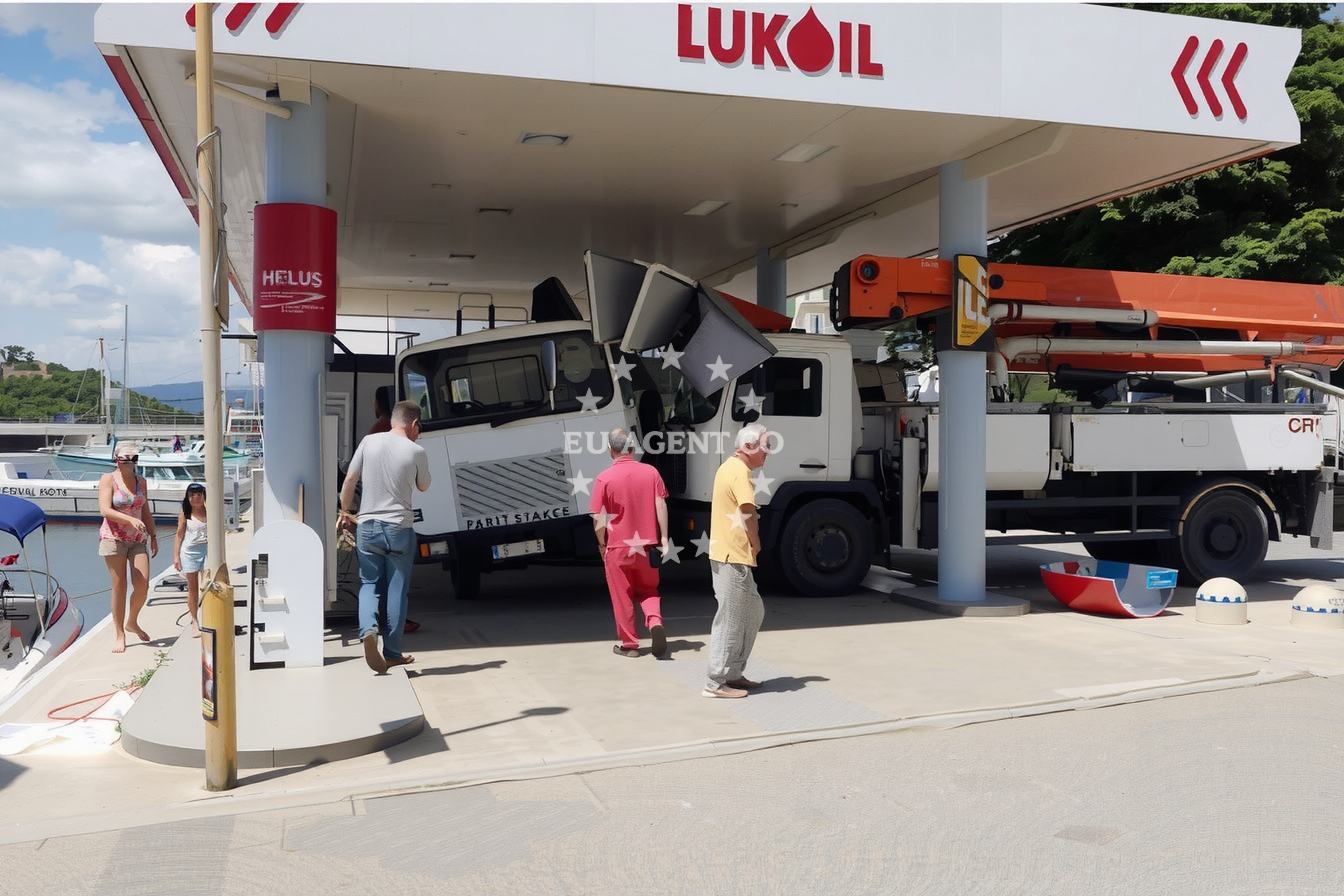 Additional view of INA fuel station in Fuel station in Novi Vinodolski, Istria and Kvarner, Croatia photo 7