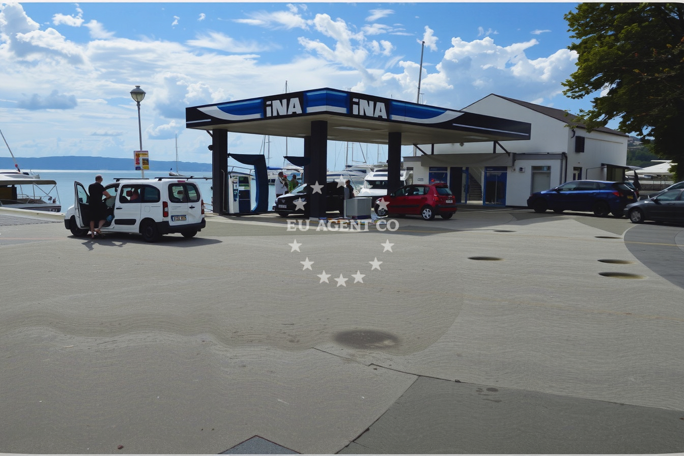 Additional view of INA fuel station in Fuel station in Novi Vinodolski, Istria and Kvarner, Croatia photo 9