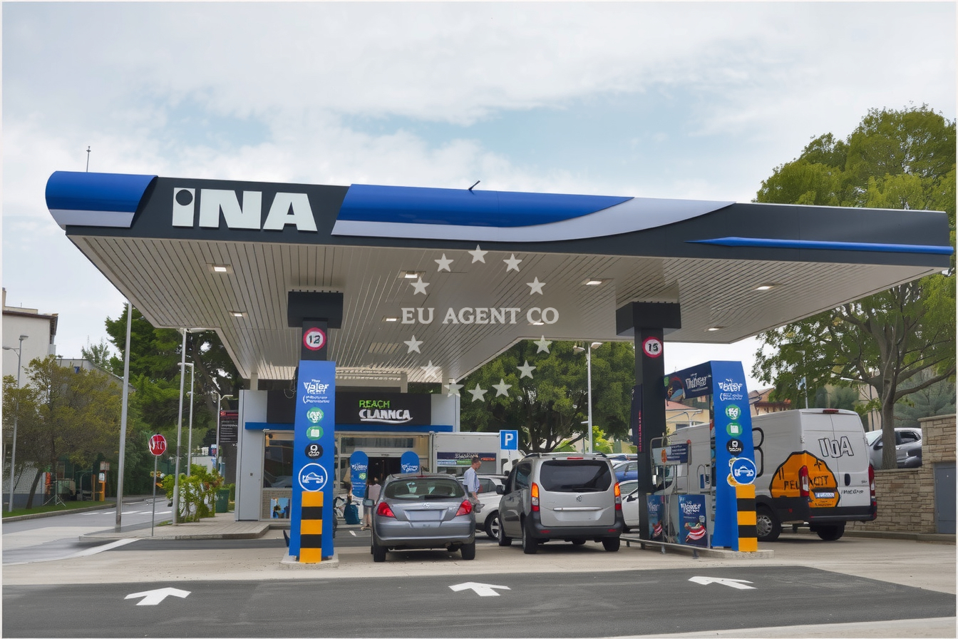 Additional view of Ina fuel station in Fuel station in Pula, Istria and Kvarner, Croatia photo 11