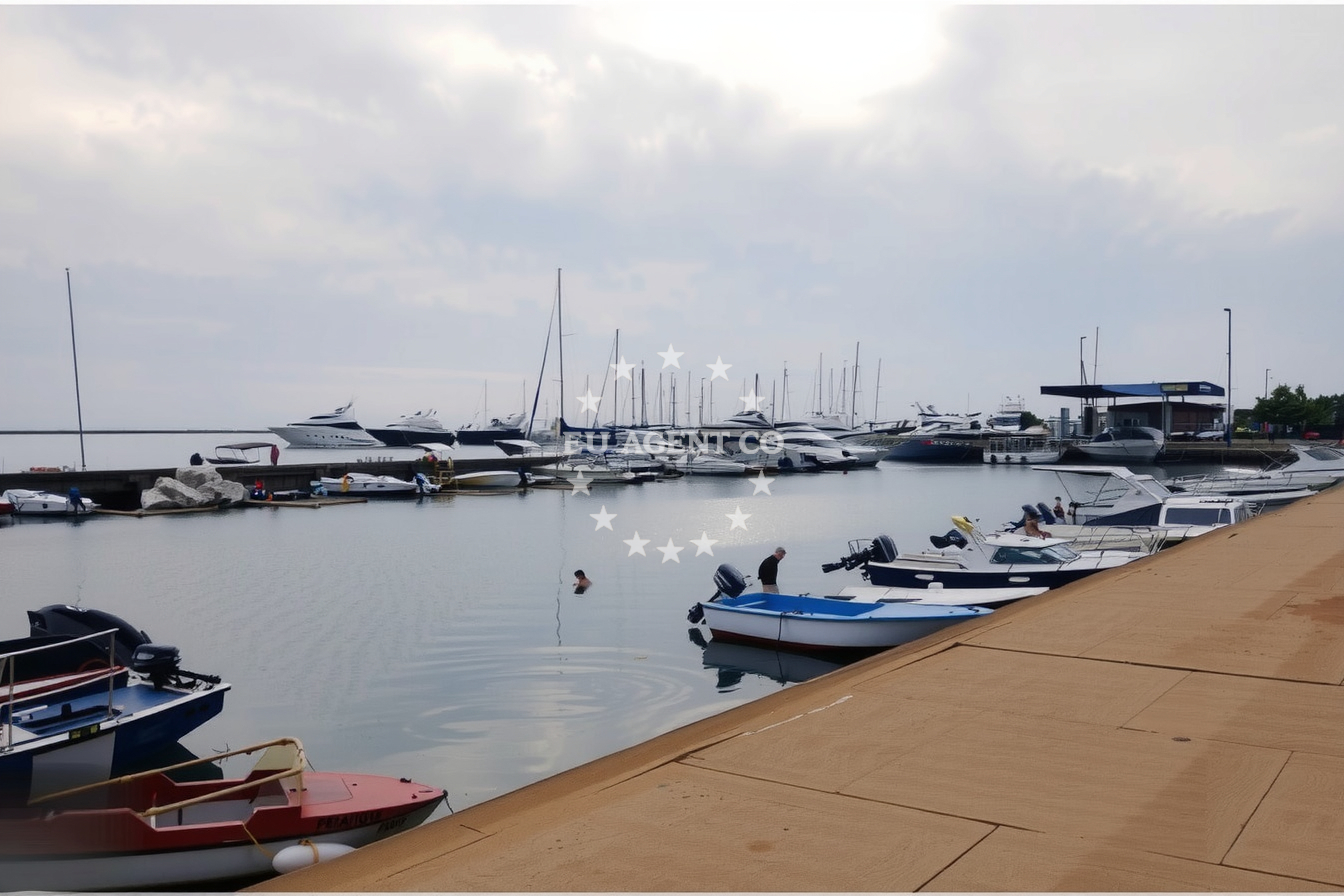 Fuel station in Umag, Croatia