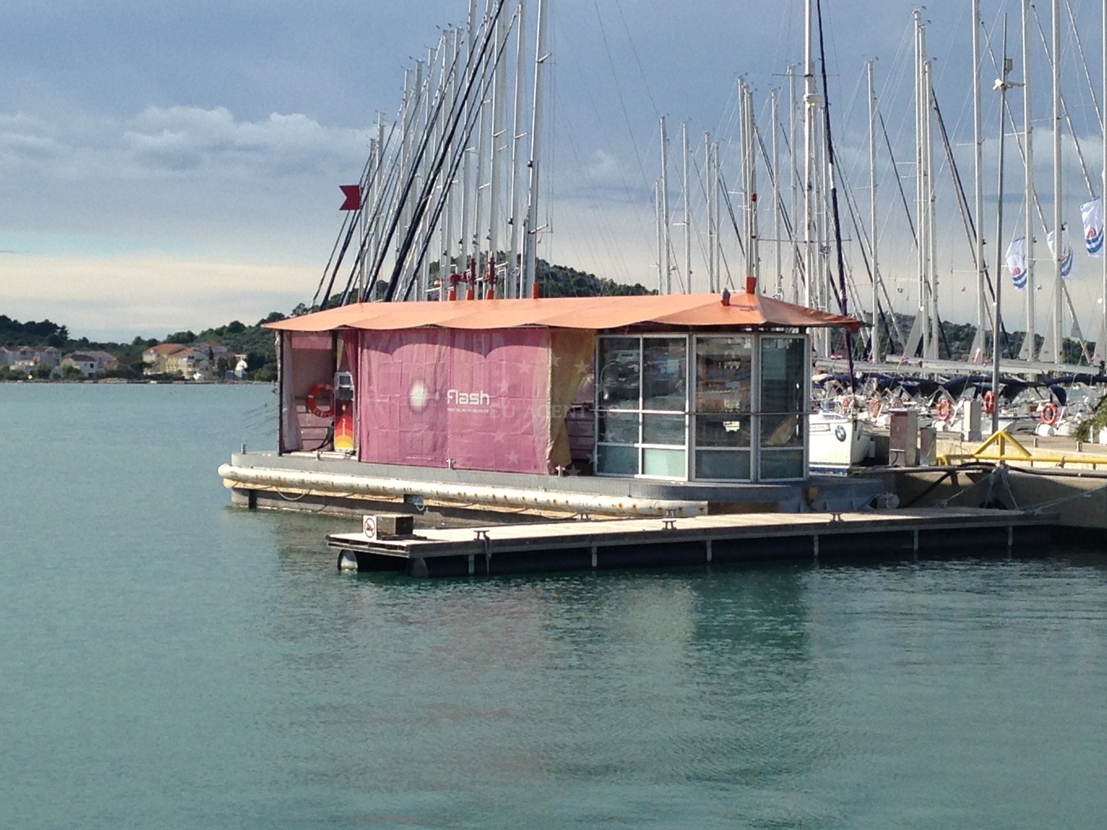 Flash Fuel Station in Murter, Croatia