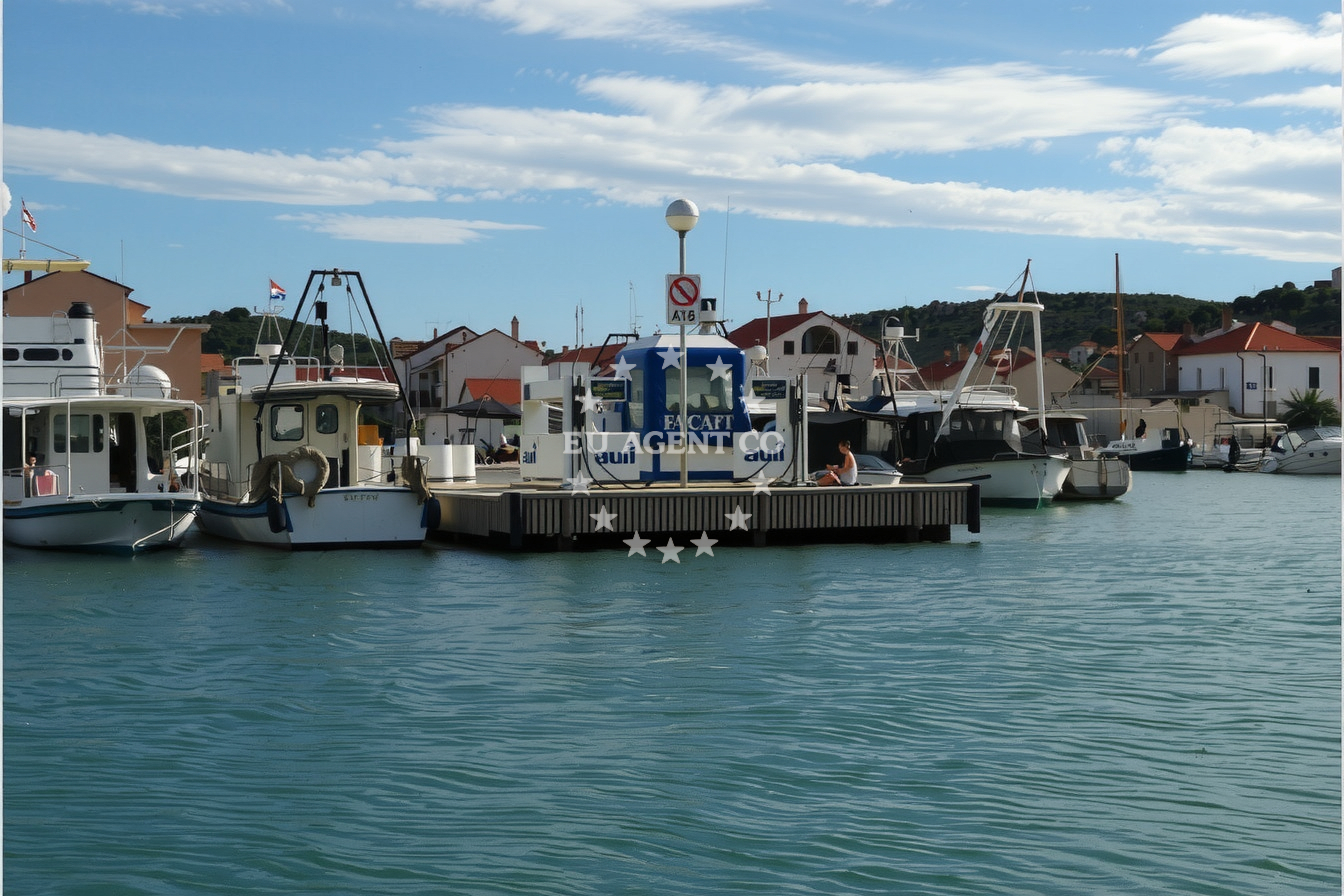 Additional view of Flash fuel station in Fuel station in Murter on the island Murter, North Dalmatia, Croatia photo 7