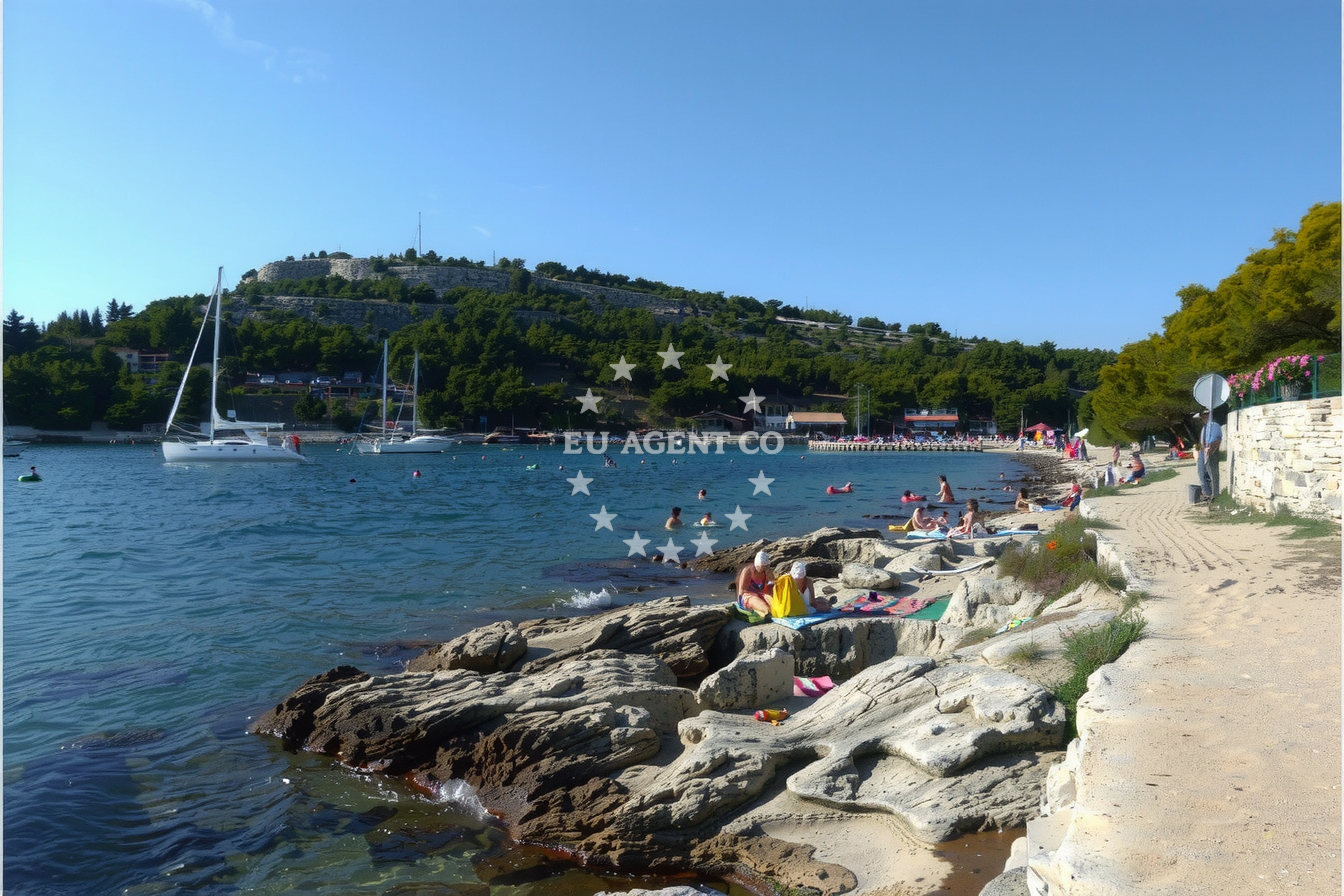 Additional view of Ina fuel station in Fuel station in Murter on the island Murter, North Dalmatia, Croatia photo 5