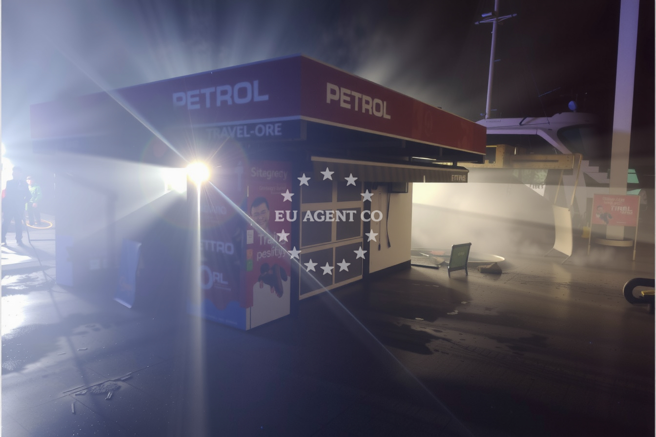 Additional view of Petrol fuel station in Fuel station in Tribunj, North Dalmatia, Croatia photo 9