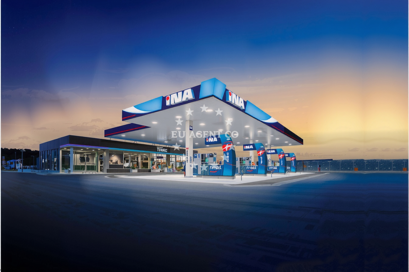Additional view of Ina fuel station in Fuel station in Vodice, North Dalmatia, Croatia photo 5