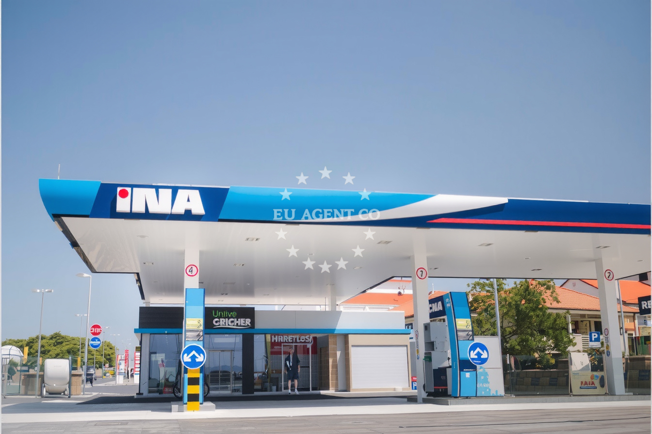 Additional view of Ina fuel station in Fuel station in Zadar, North Dalmatia, Croatia photo 5