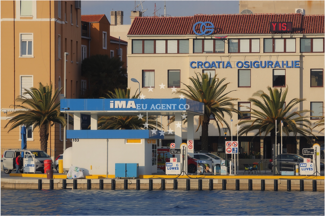 Additional view of Ina fuel station in Fuel station in Zadar, North Dalmatia, Croatia photo 8