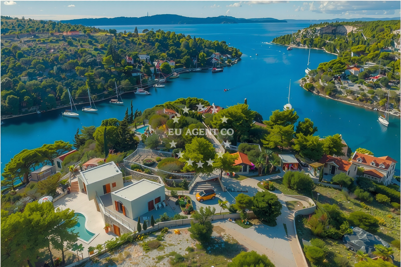 Additional view of Bobovišće harbor in Harbour in Bobovišće on the island Brač, Central Dalmatia, Croatia photo 11
