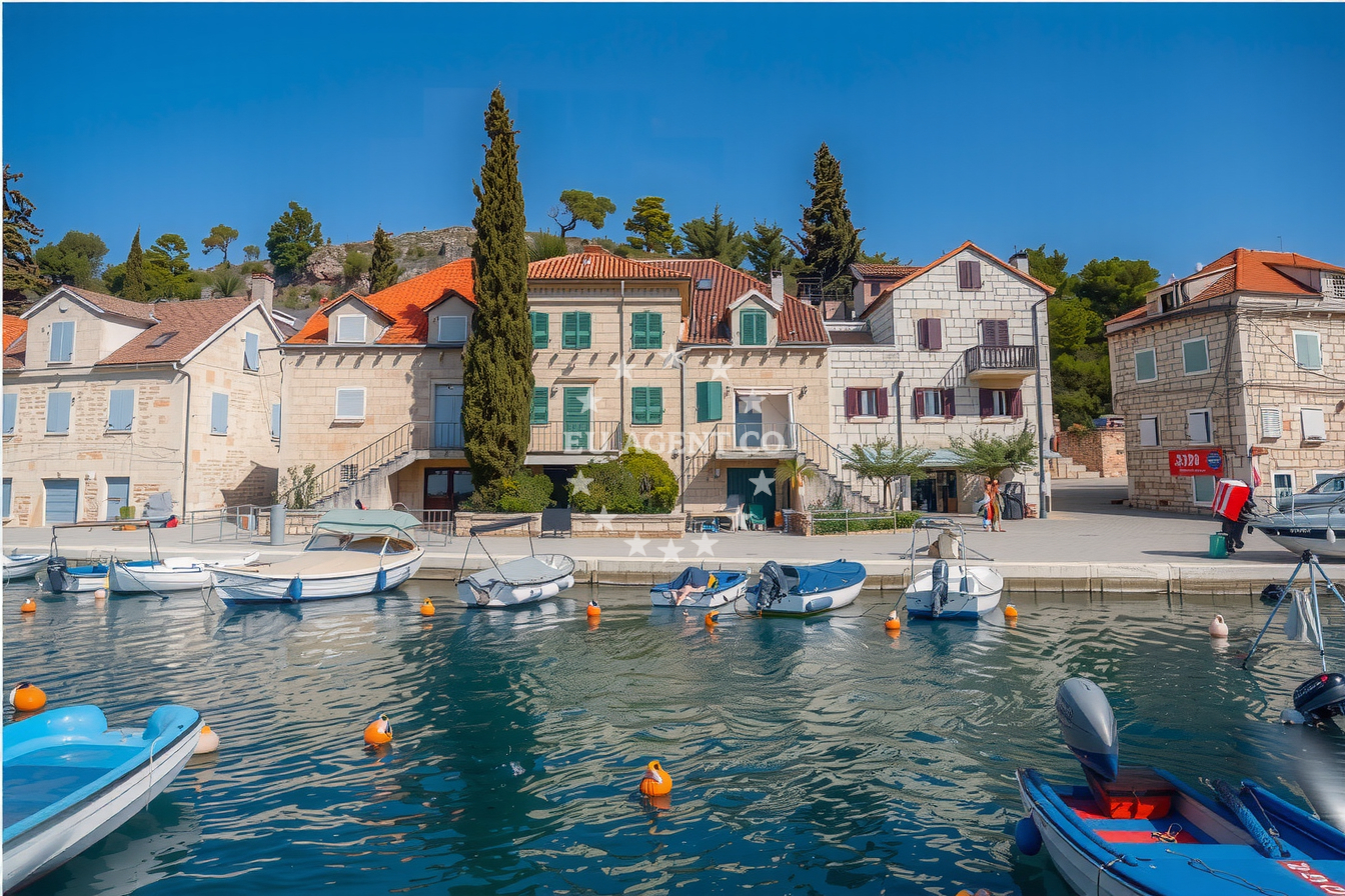 Additional view of Bobovišće harbor in Harbour in Bobovišće on the island Brač, Central Dalmatia, Croatia photo 14