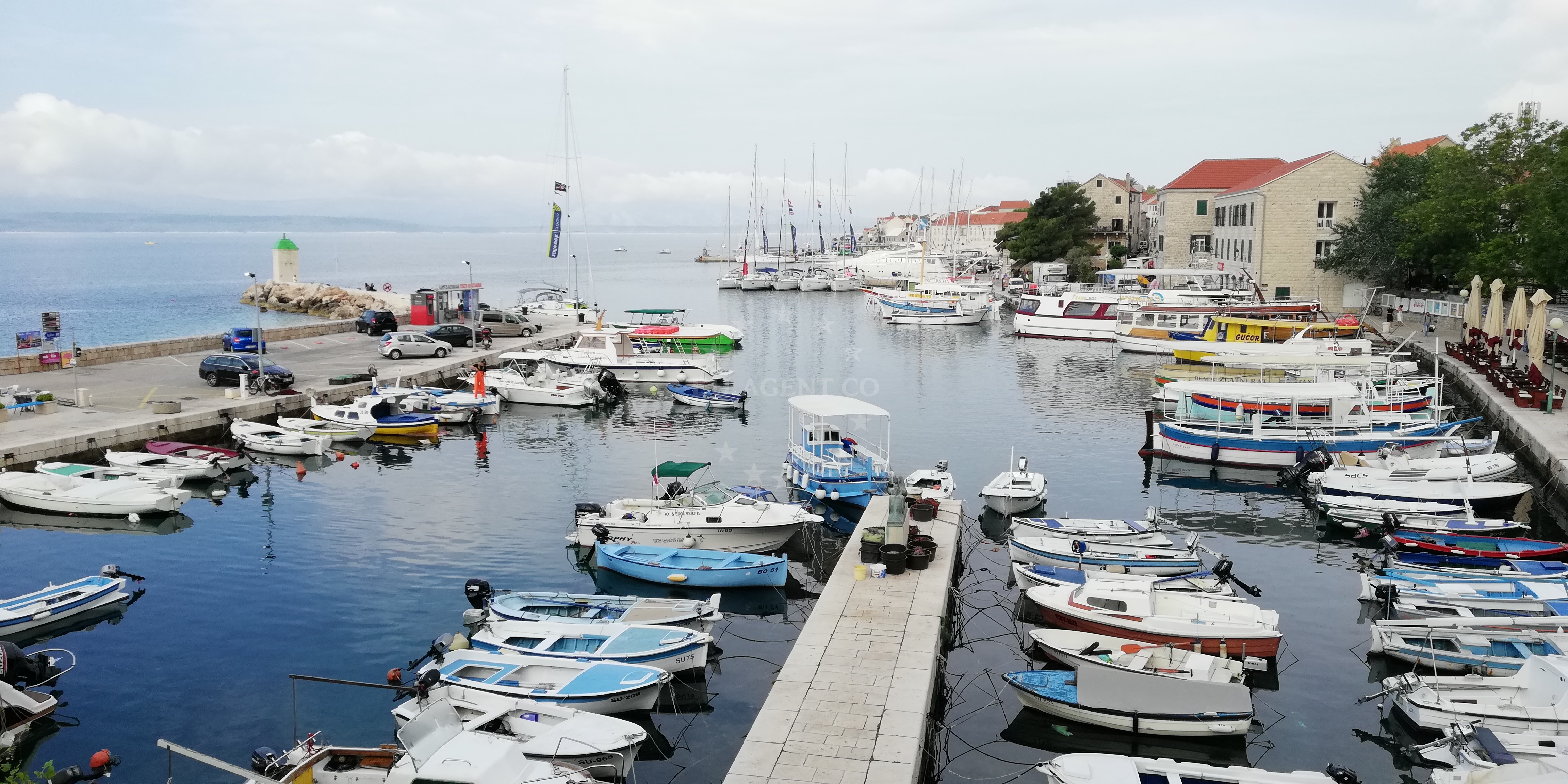 Additional view of Bol harbor in Harbour in Bol on the island Brač, Central Dalmatia, Croatia photo 6