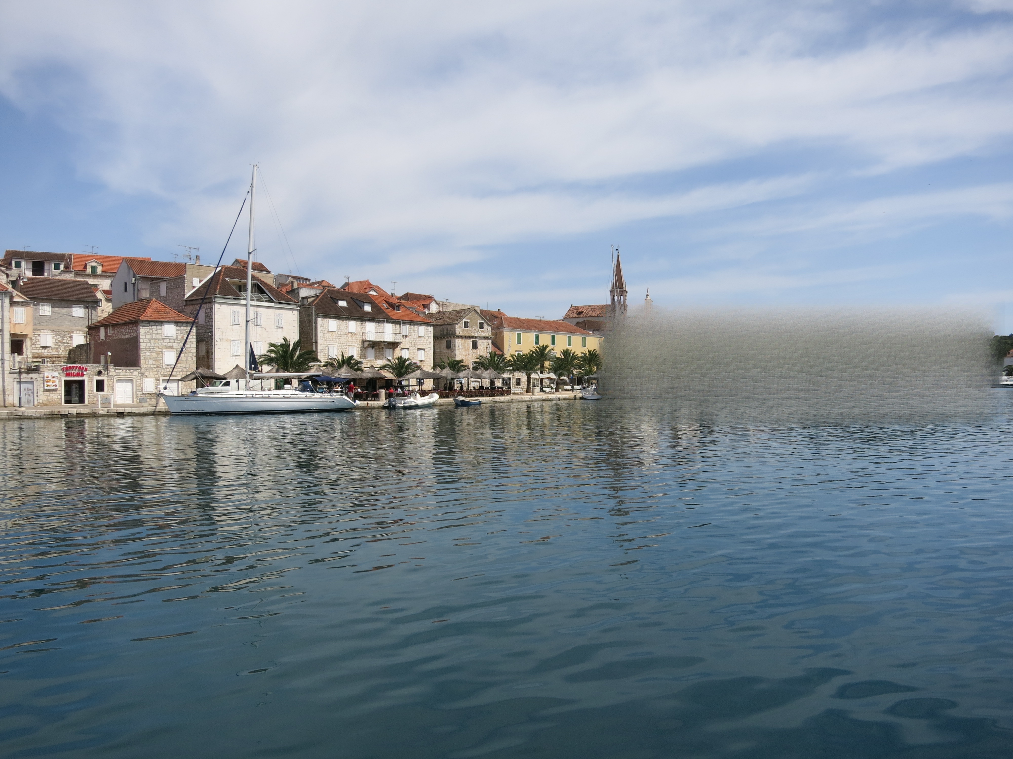 Boats moored at Marina Vlaška, 0.3 NM from Milna Harbour