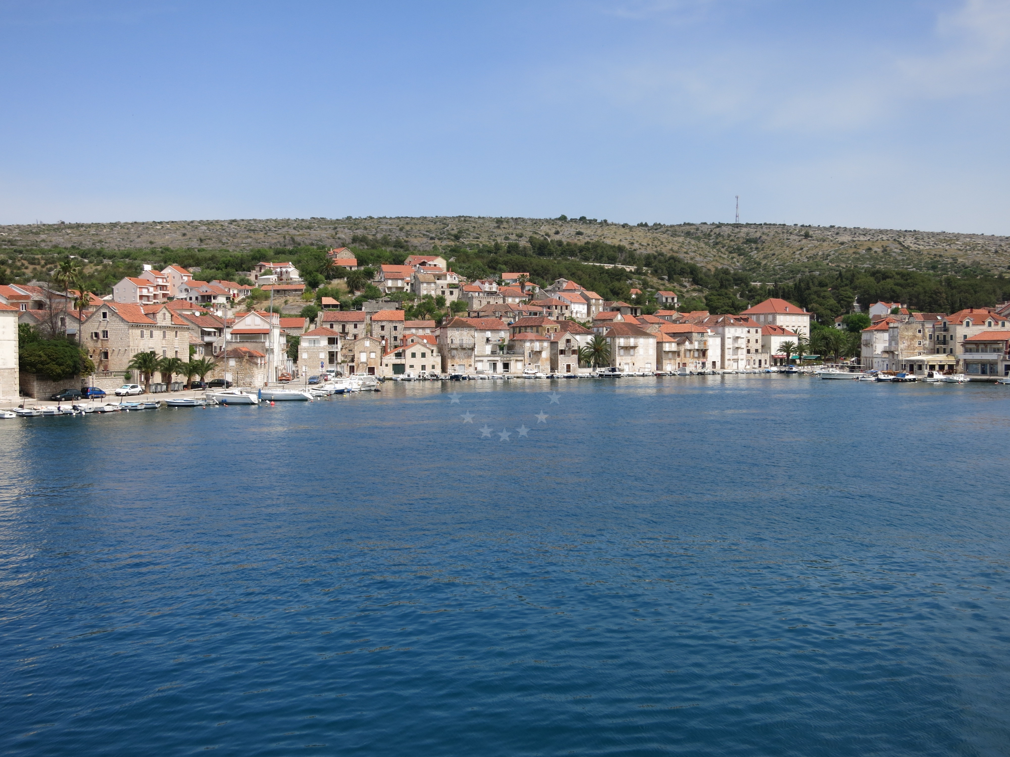 Additional view of Milna harbor in Harbour in Milna (Brač) on the island Brač, Central Dalmatia, Croatia photo 6