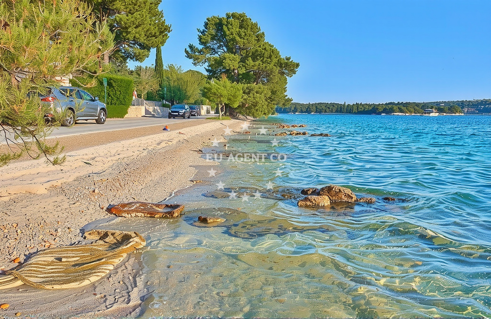 Additional view of Milna harbor in Harbour in Milna (Brač) on the island Brač, Central Dalmatia, Croatia photo 7