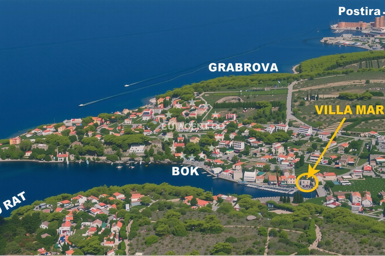 Additional view of Splitska harbor in Harbour in Splitska on the island Brač, Central Dalmatia, Croatia photo 10