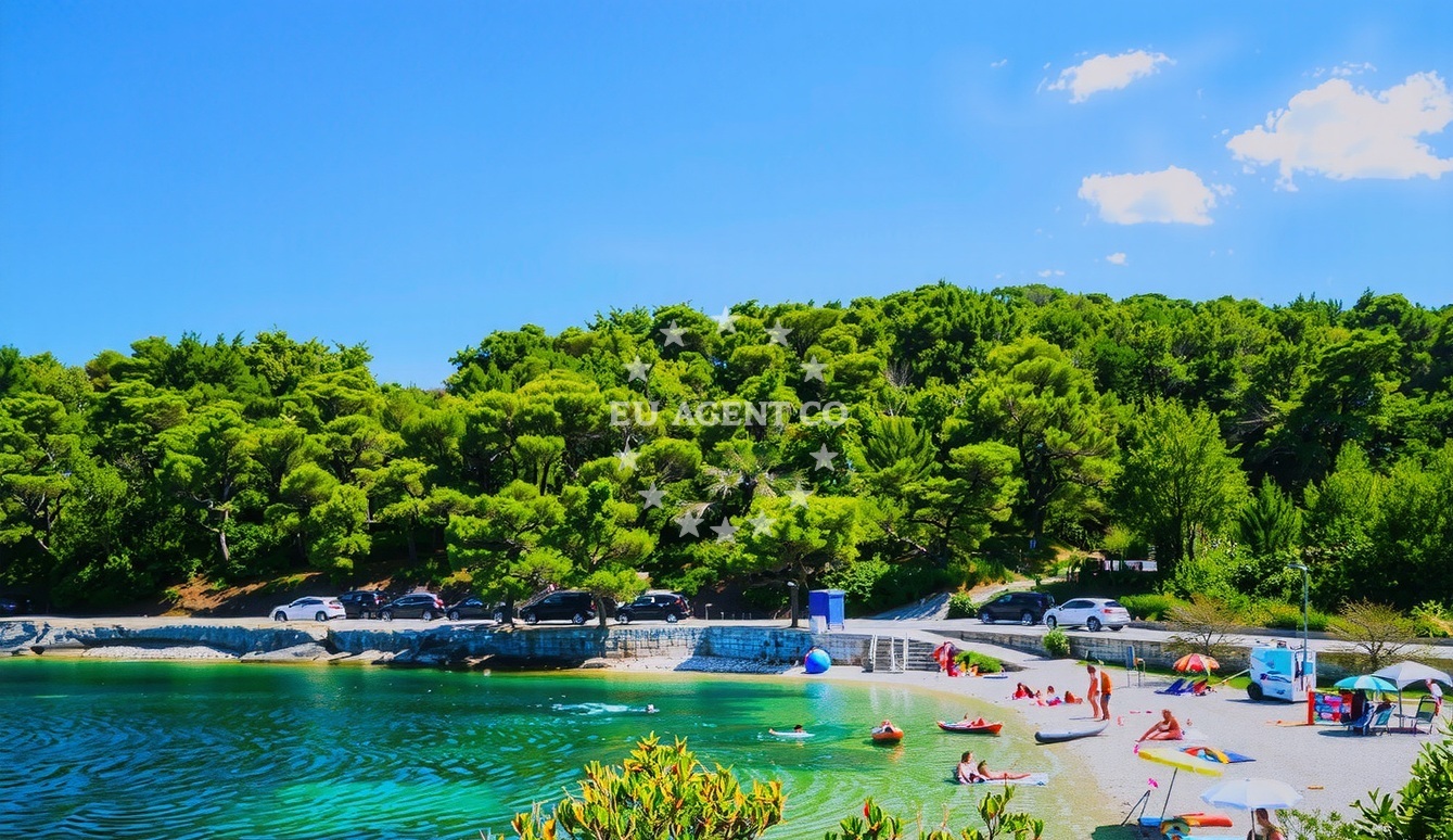 Additional view of Splitska harbor in Harbour in Splitska on the island Brač, Central Dalmatia, Croatia photo 11