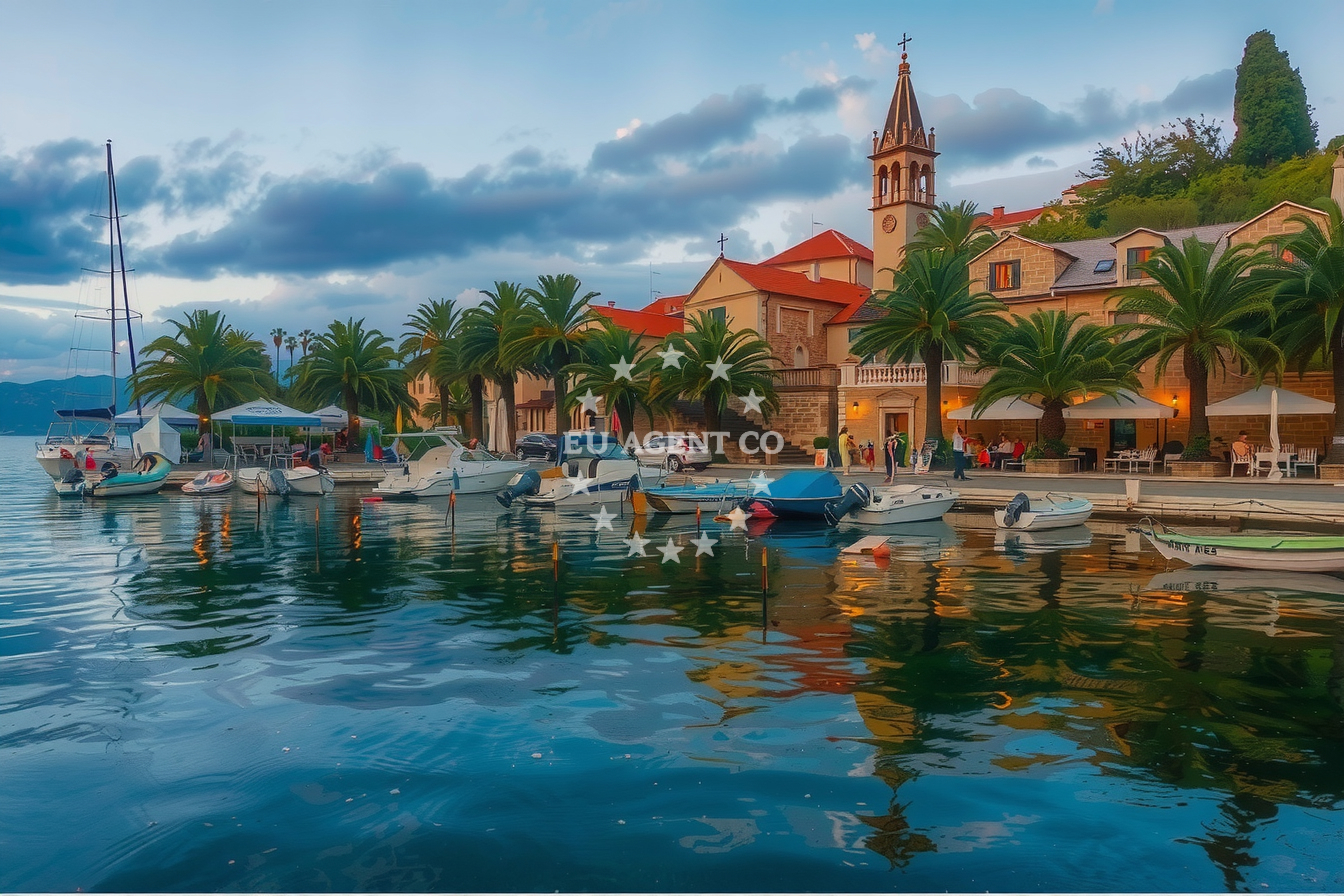 Additional view of Splitska harbor in Harbour in Splitska on the island Brač, Central Dalmatia, Croatia photo 14