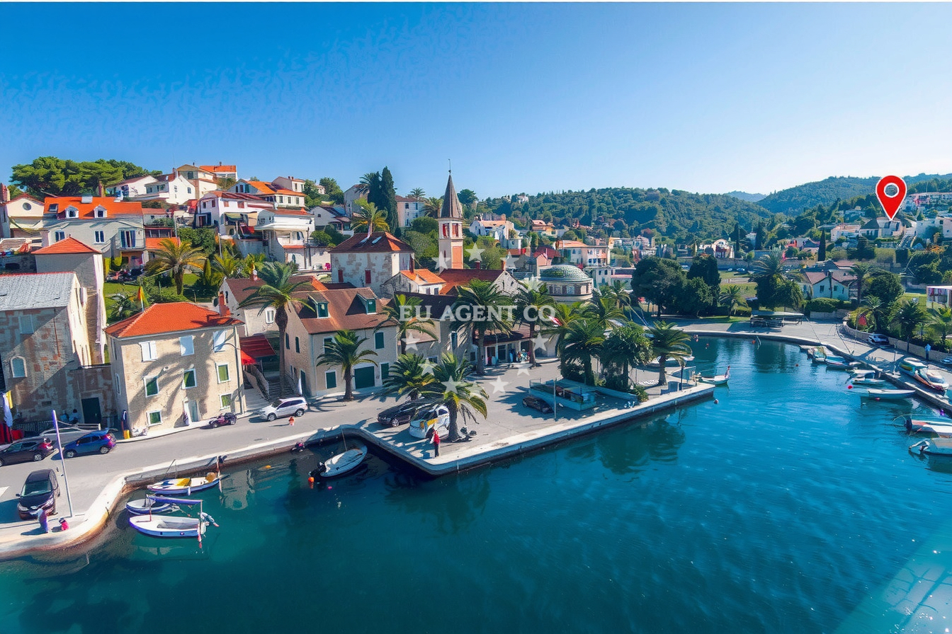 Additional view of Splitska harbor in Harbour in Splitska on the island Brač, Central Dalmatia, Croatia photo 17