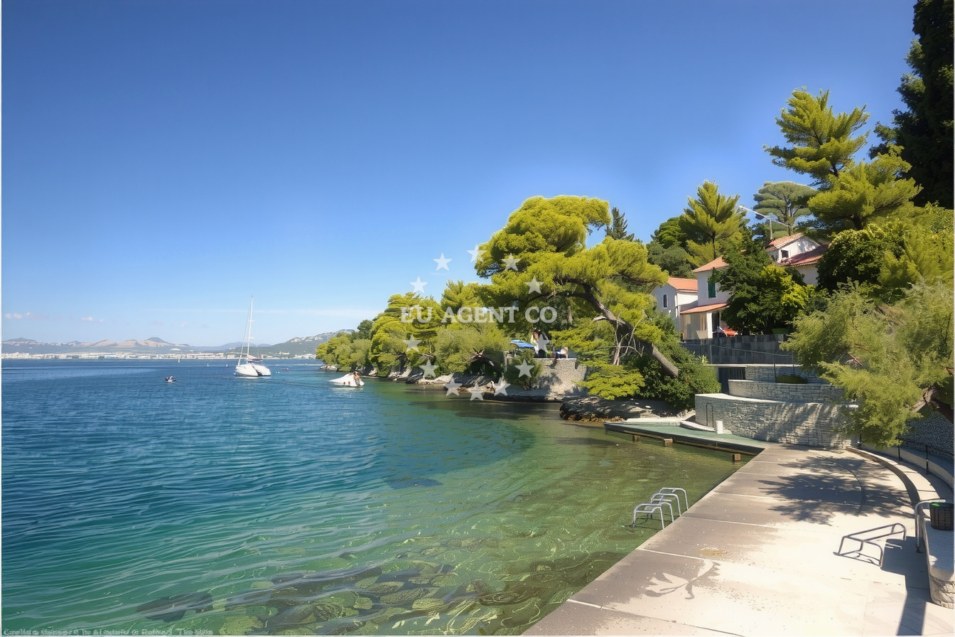 Additional view of Splitska harbor in Harbour in Splitska on the island Brač, Central Dalmatia, Croatia photo 18