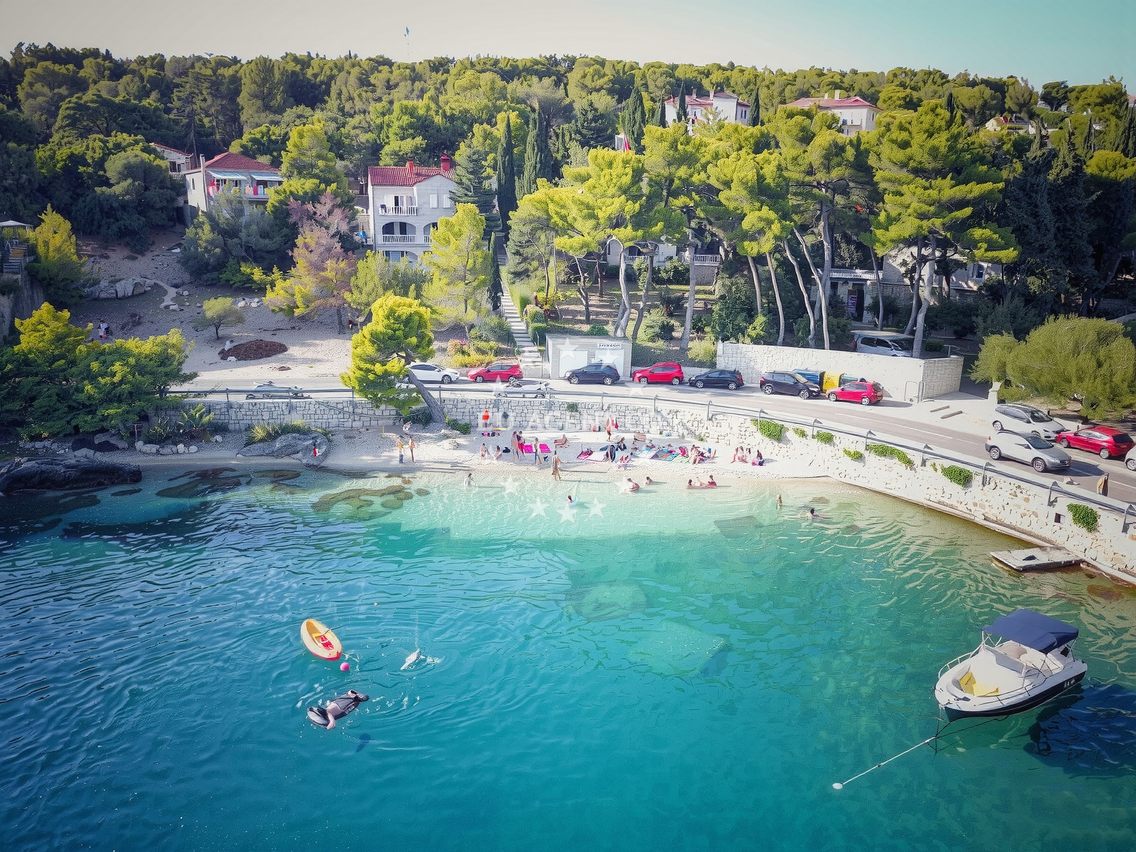 Additional view of Sumartin harbor in Harbour in Sumartin on the island Brač, Central Dalmatia, Croatia photo 11