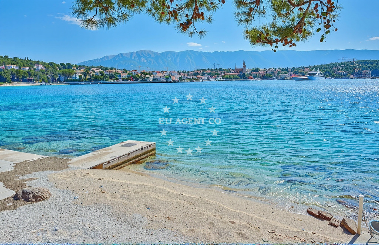 Additional view of Sumartin harbor in Harbour in Sumartin on the island Brač, Central Dalmatia, Croatia photo 12