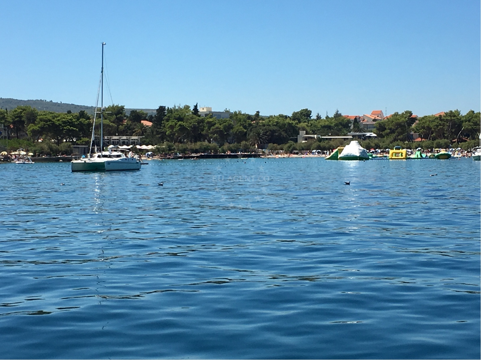 Additional view of Supetar harbor in Harbour in Supetar on the island Brač, Central Dalmatia, Croatia photo 9