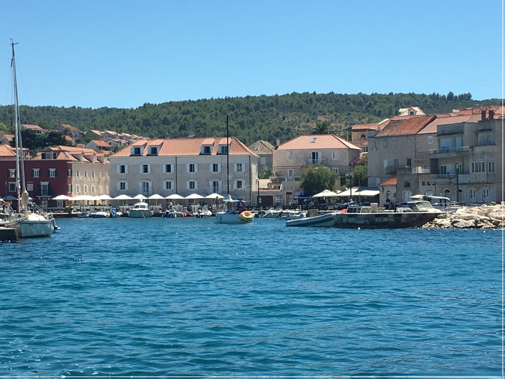 Additional view of Sutivan harbor in Harbour in Sutivan on the island Brač, Central Dalmatia, Croatia photo 8