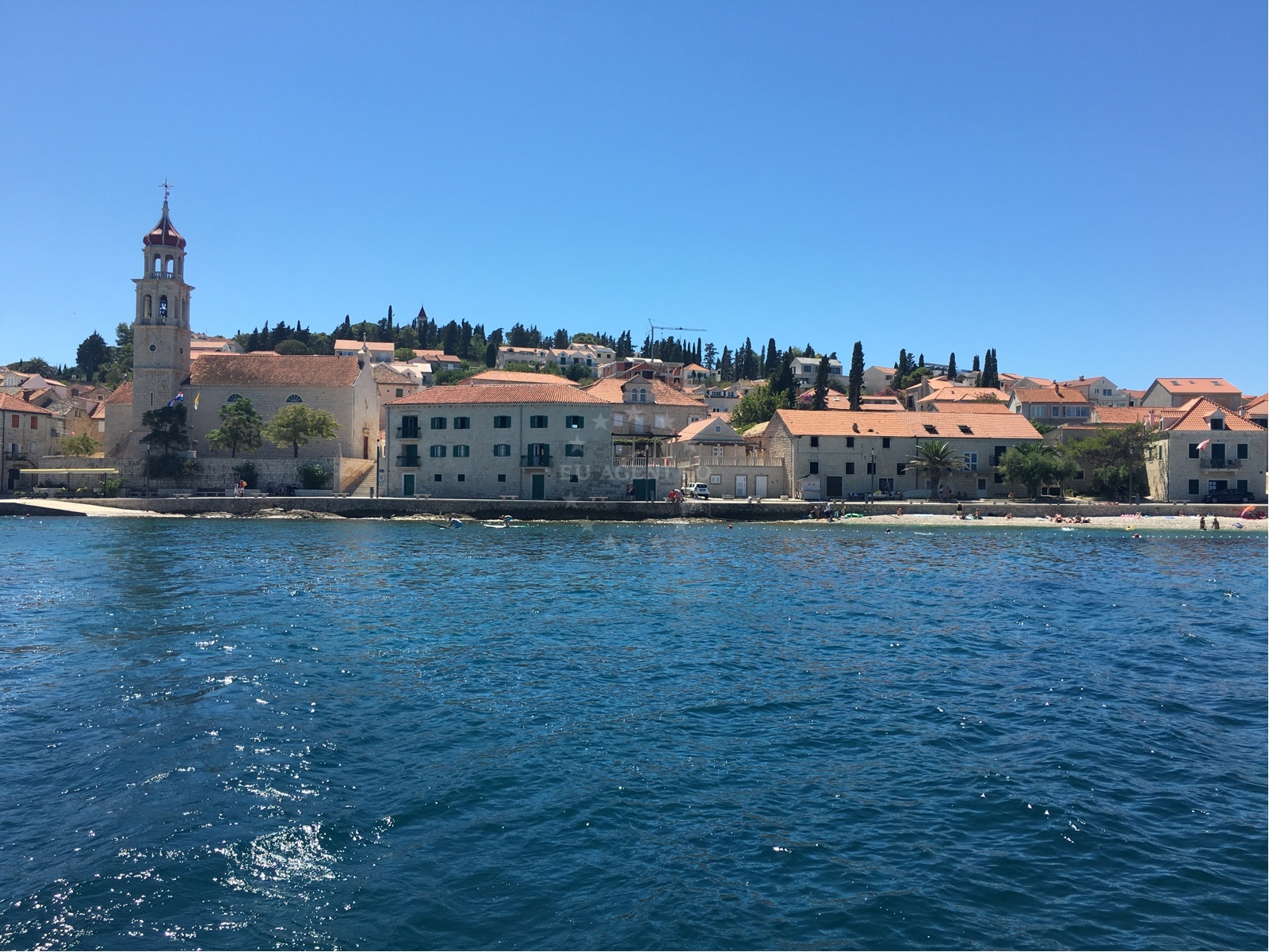 Additional view of Sutivan harbor in Harbour in Sutivan on the island Brač, Central Dalmatia, Croatia photo 10