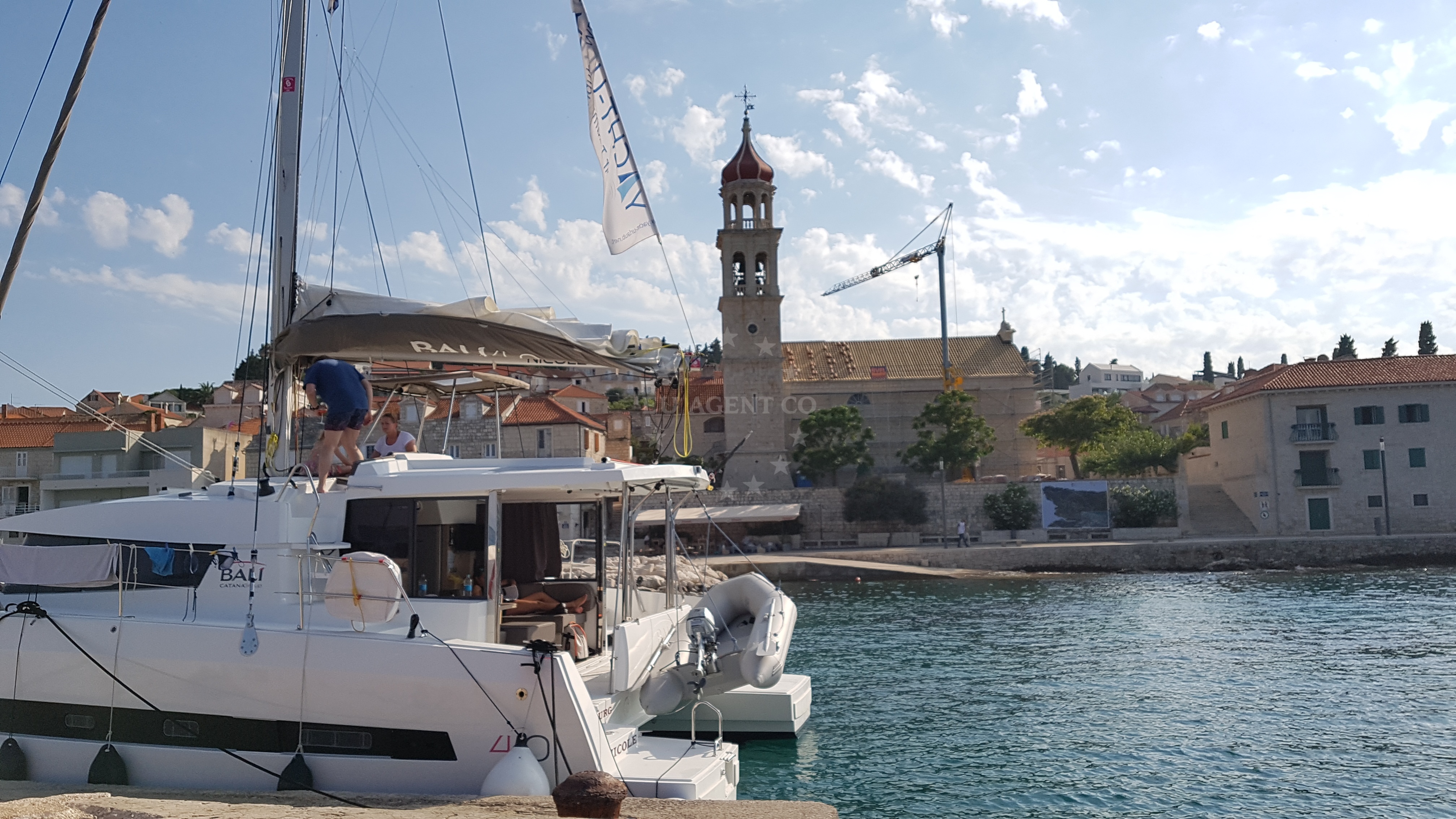 Additional view of Sutivan harbor in Harbour in Sutivan on the island Brač, Central Dalmatia, Croatia photo 14
