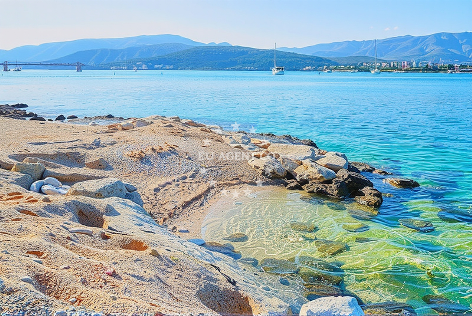 Additional view of Arbanija harbor in Harbour in Okrug Gornji on the island Čiovo, Central Dalmatia, Croatia photo 4