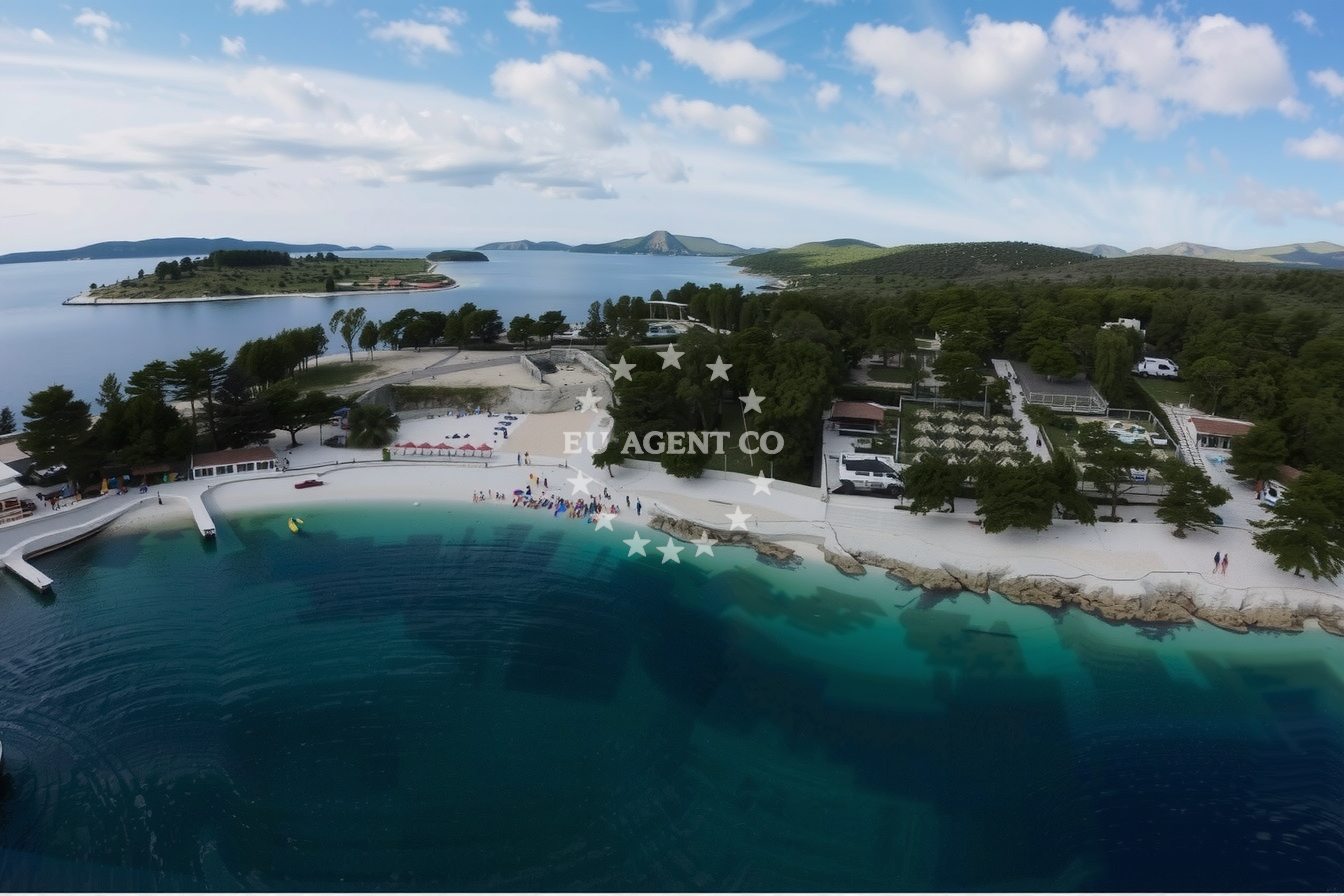 Additional view of Arbanija harbor in Harbour in Okrug Gornji on the island Čiovo, Central Dalmatia, Croatia photo 7