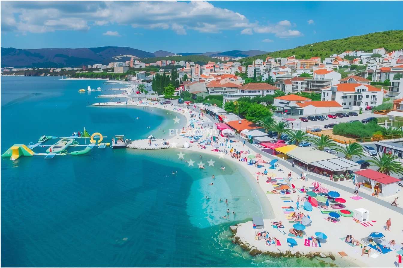 Additional view of Arbanija harbor in Harbour in Okrug Gornji on the island Čiovo, Central Dalmatia, Croatia photo 8