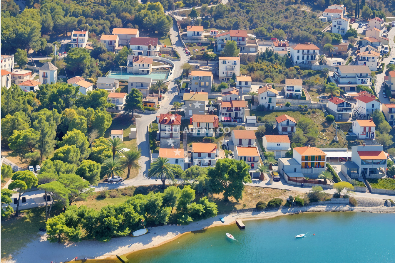 Additional view of Arbanija harbor in Harbour in Okrug Gornji on the island Čiovo, Central Dalmatia, Croatia photo 11