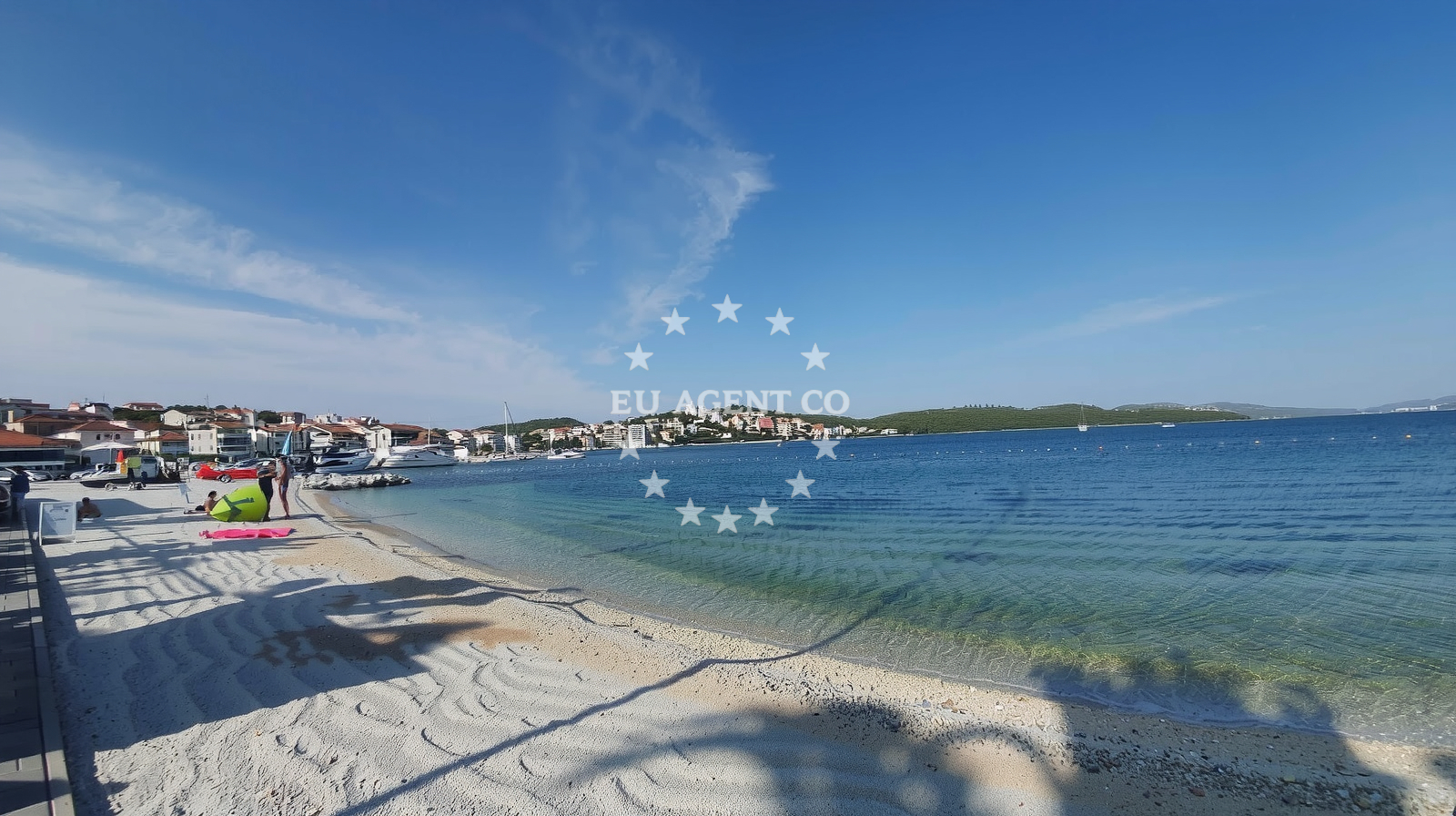 Facilities and surroundings at Toče harbor in Harbour in Okrug Gornji on the island Čiovo, Central Dalmatia, Croatia photo 2