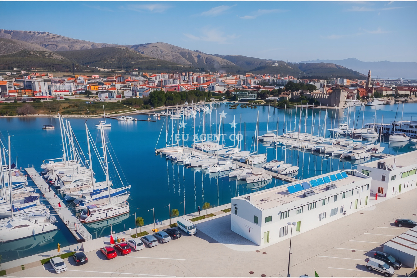Additional view of Toče harbor in Harbour in Okrug Gornji on the island Čiovo, Central Dalmatia, Croatia photo 8